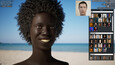 A screenshot of HAELE 3D - Portrait Studio Pro - Drawing References
