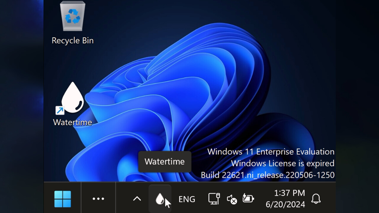 Watertime screenshot 1