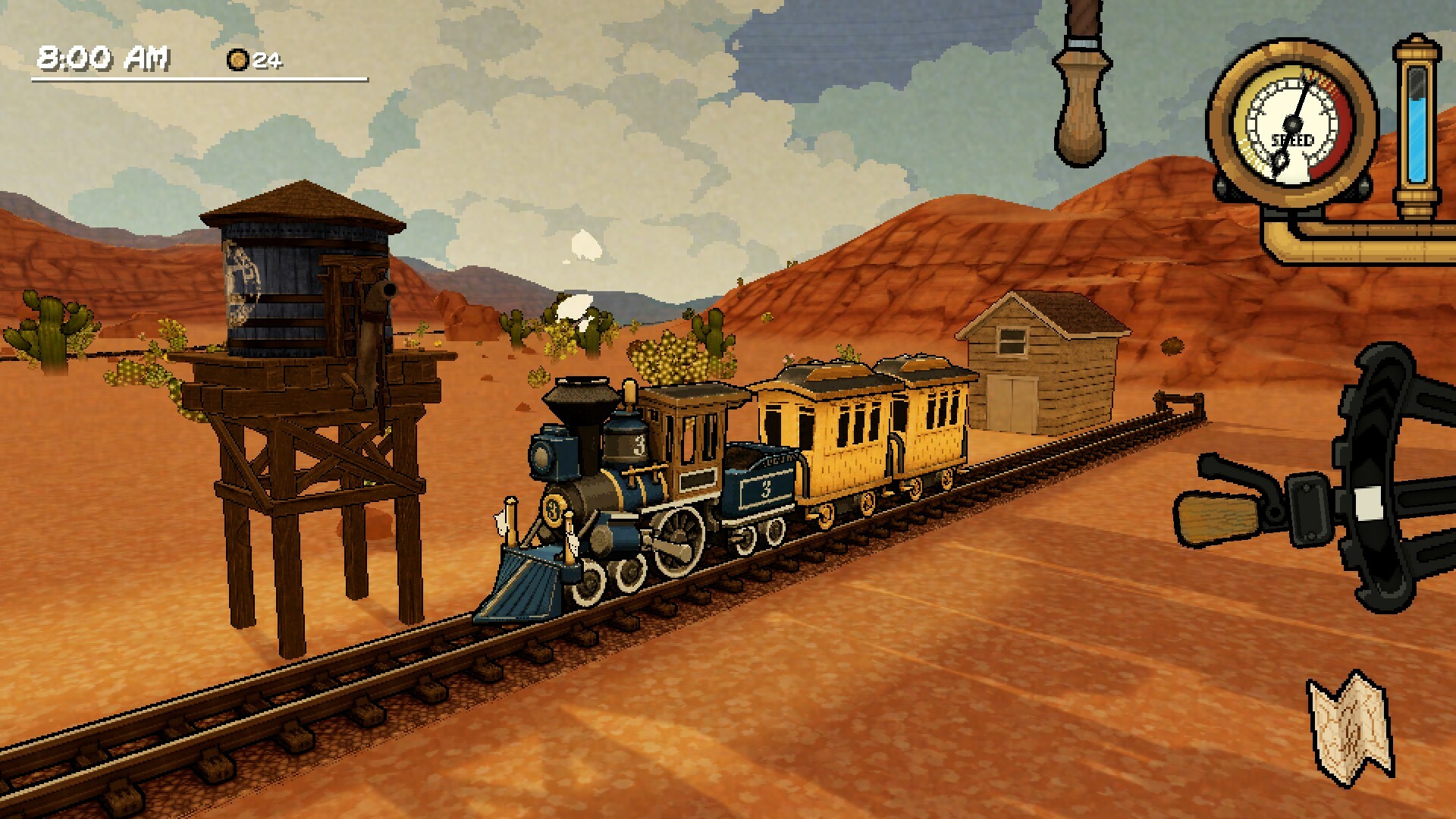 A Bumpy Ride on Steam