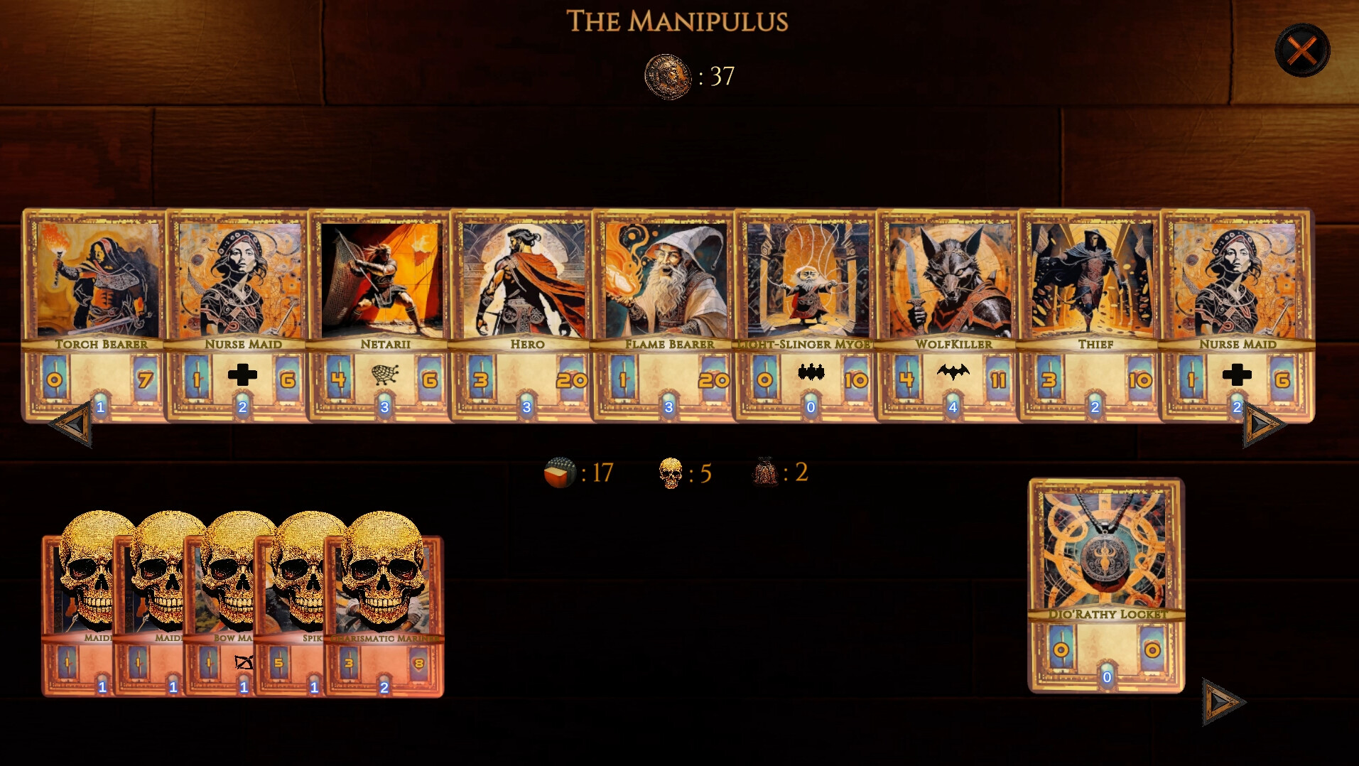 Manipulus - A Deck Building Odyssey screenshot 11