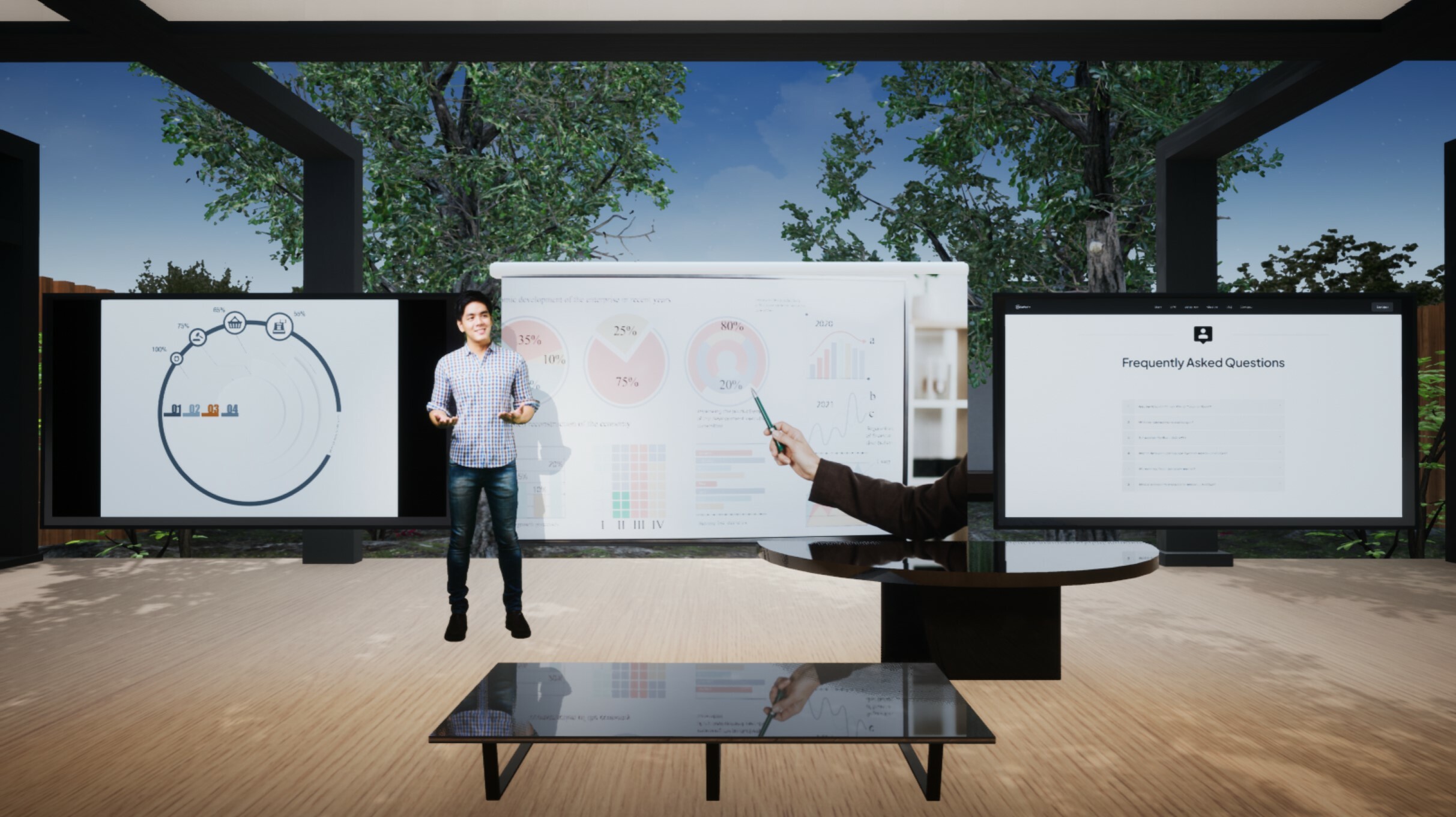 Virtual Presenter Room screenshot 6