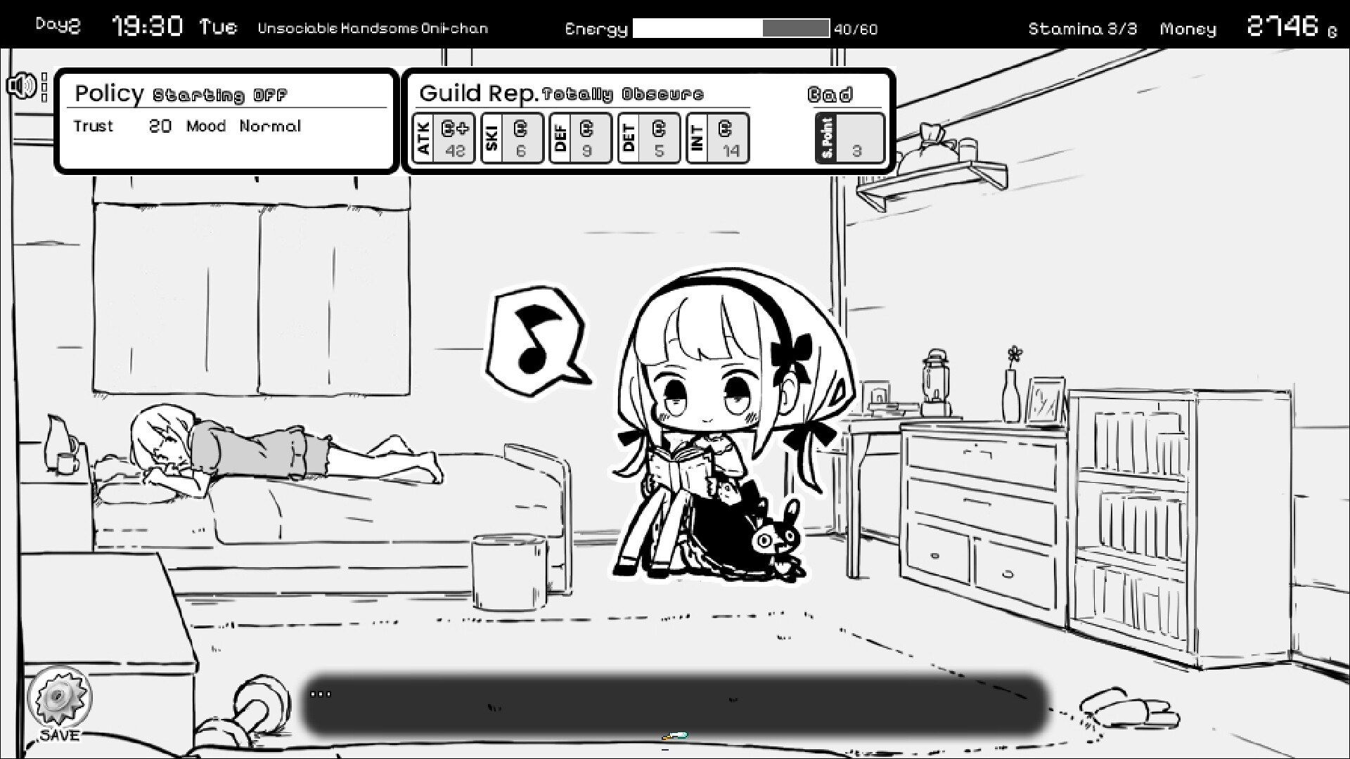 Living With Sister: Monochrome Fantasy - Expansion DLC screenshot 2