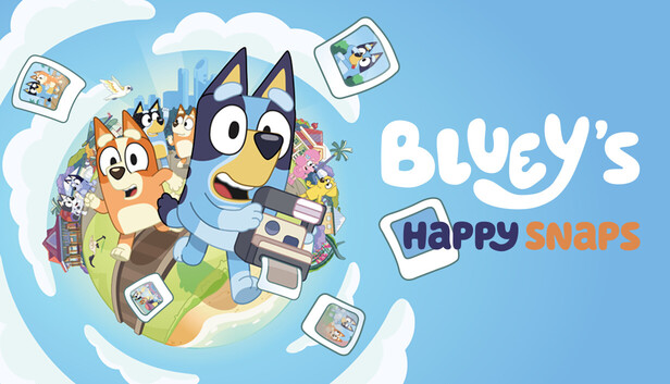 Bluey’s Happy Snaps Key Art