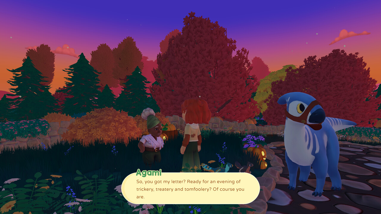 Paleo Pines - Trick or Treat screenshot 1