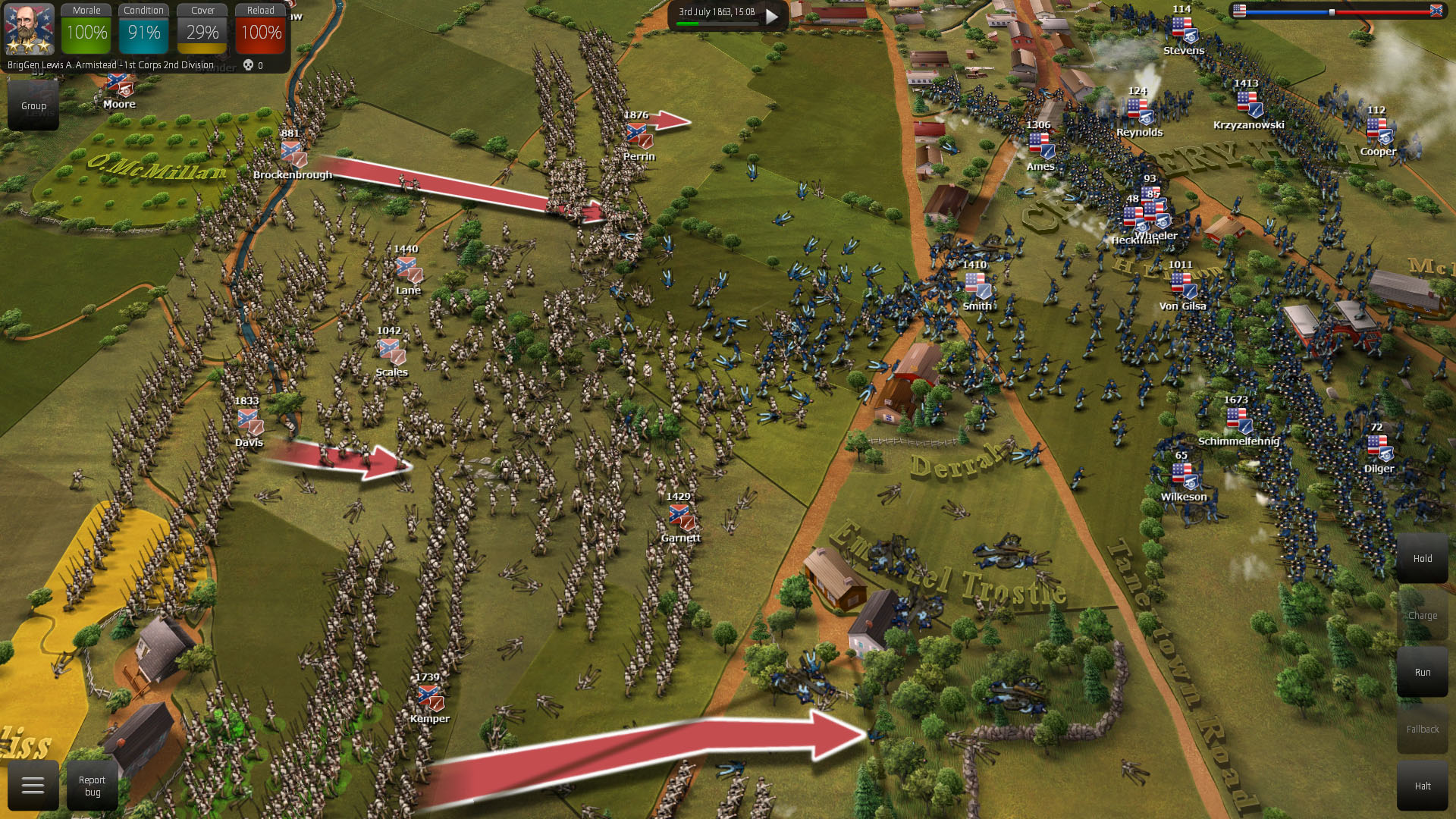 Ultimate General: Gettysburg screenshot 14