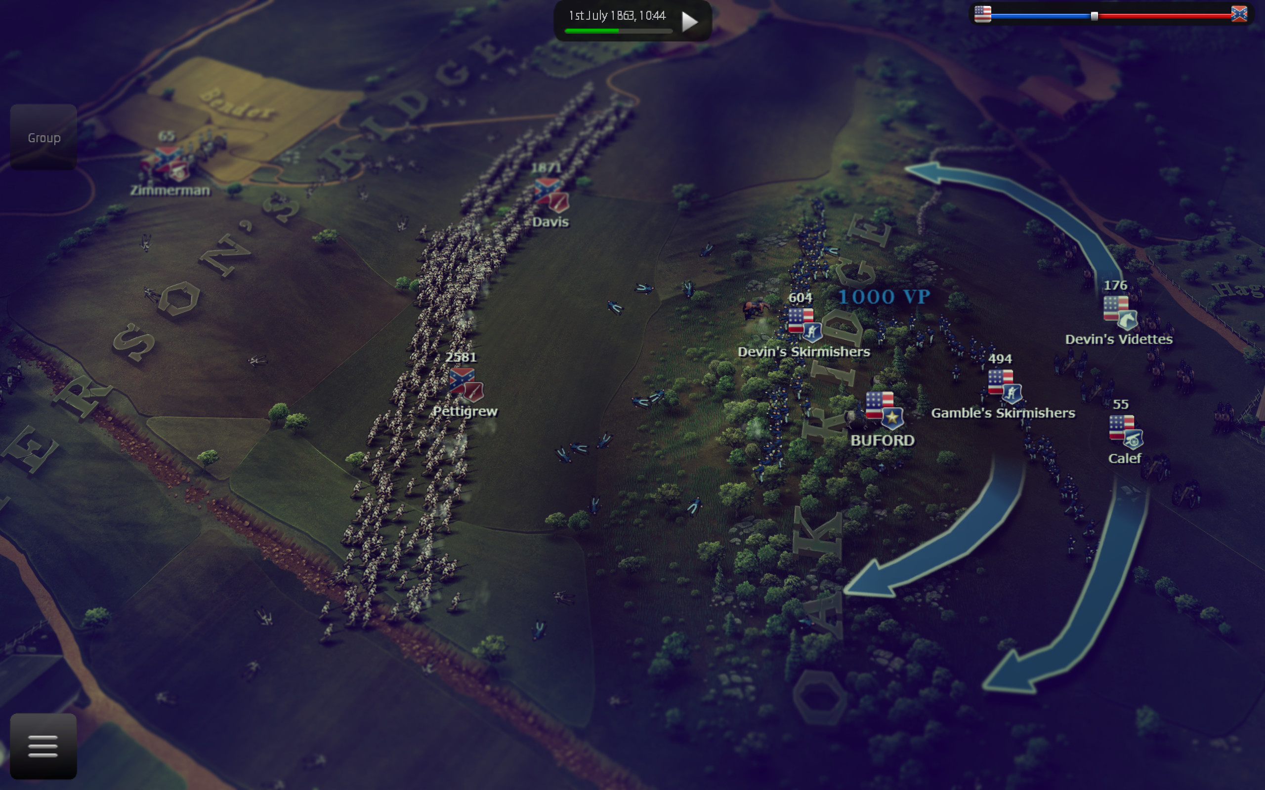 Ultimate General: Gettysburg screenshot 10