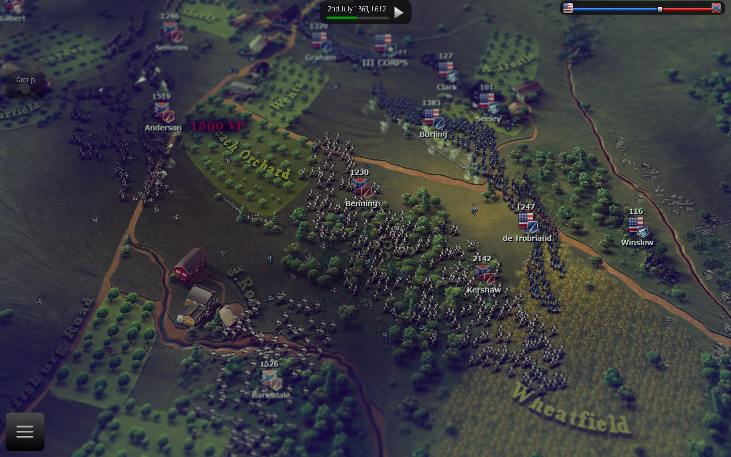 Ultimate General: Gettysburg screenshot 9