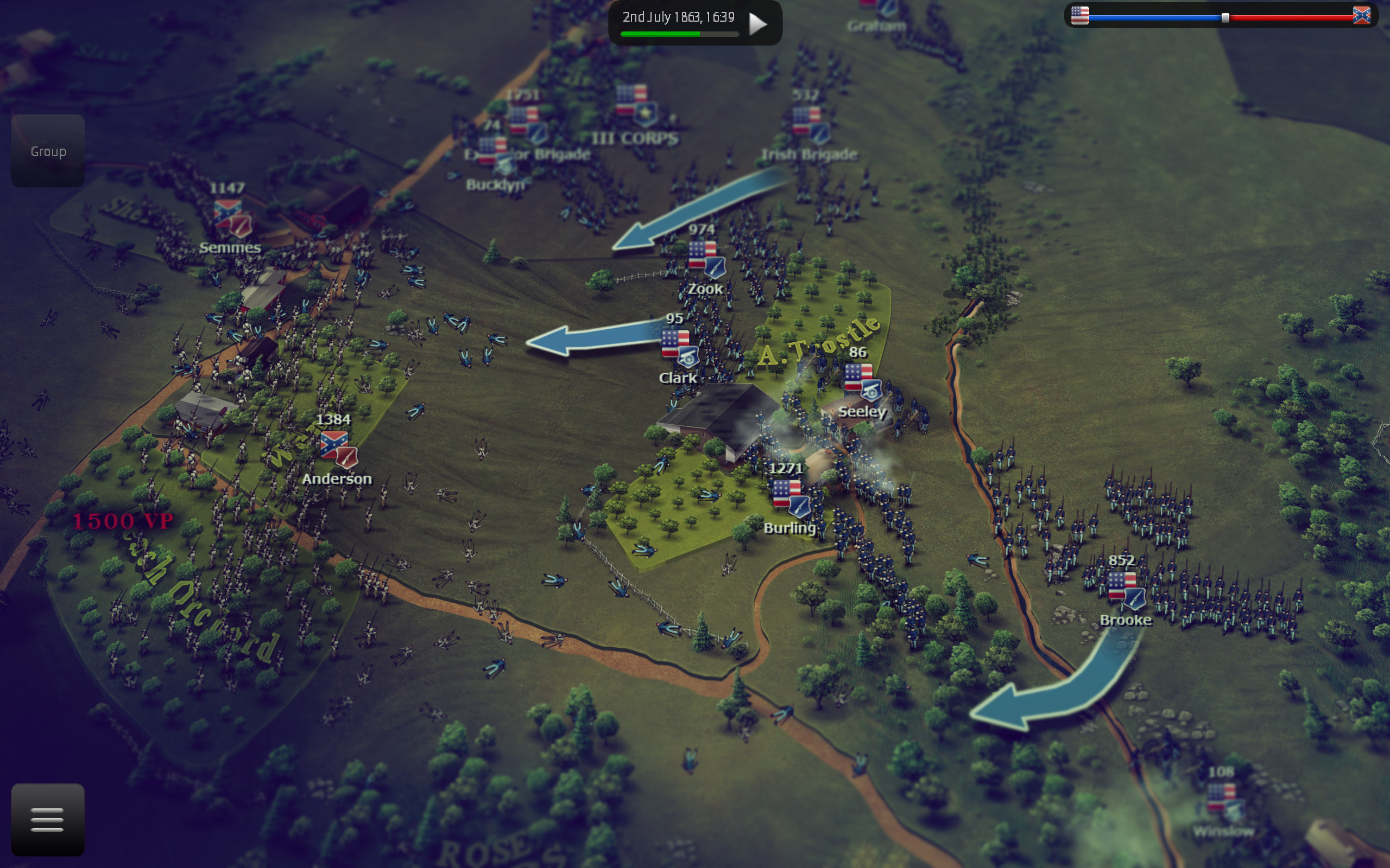 Ultimate General: Gettysburg screenshot 11