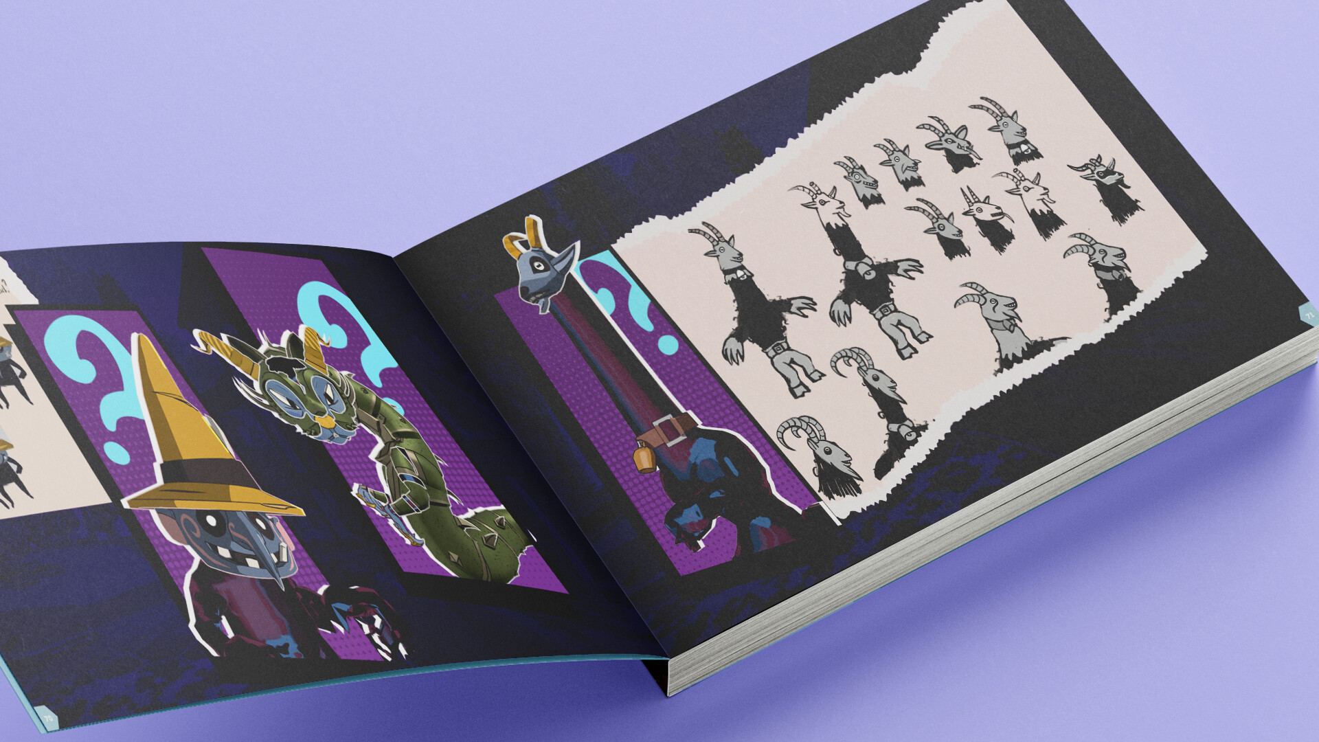 Dungeons of Hinterberg - The Slayer's Guide Artbook screenshot 5