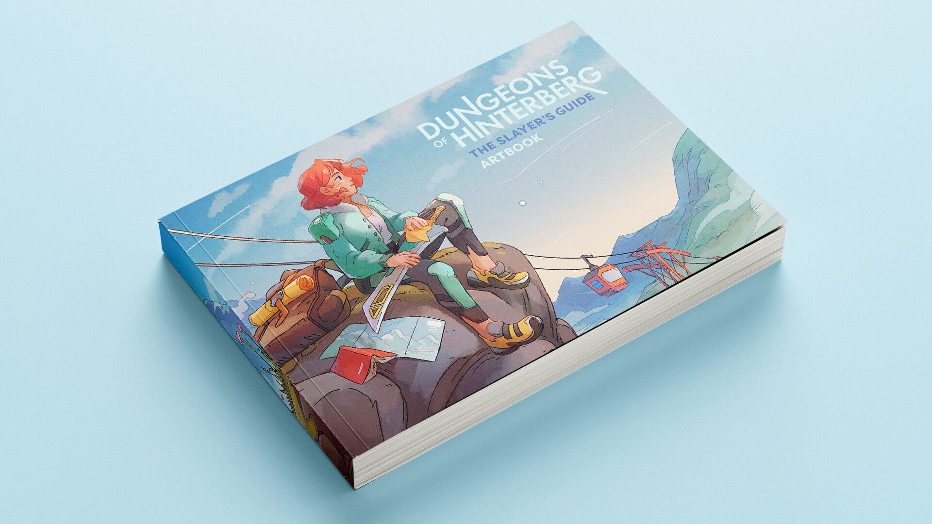 Dungeons of Hinterberg - The Slayer's Guide Artbook screenshot 1