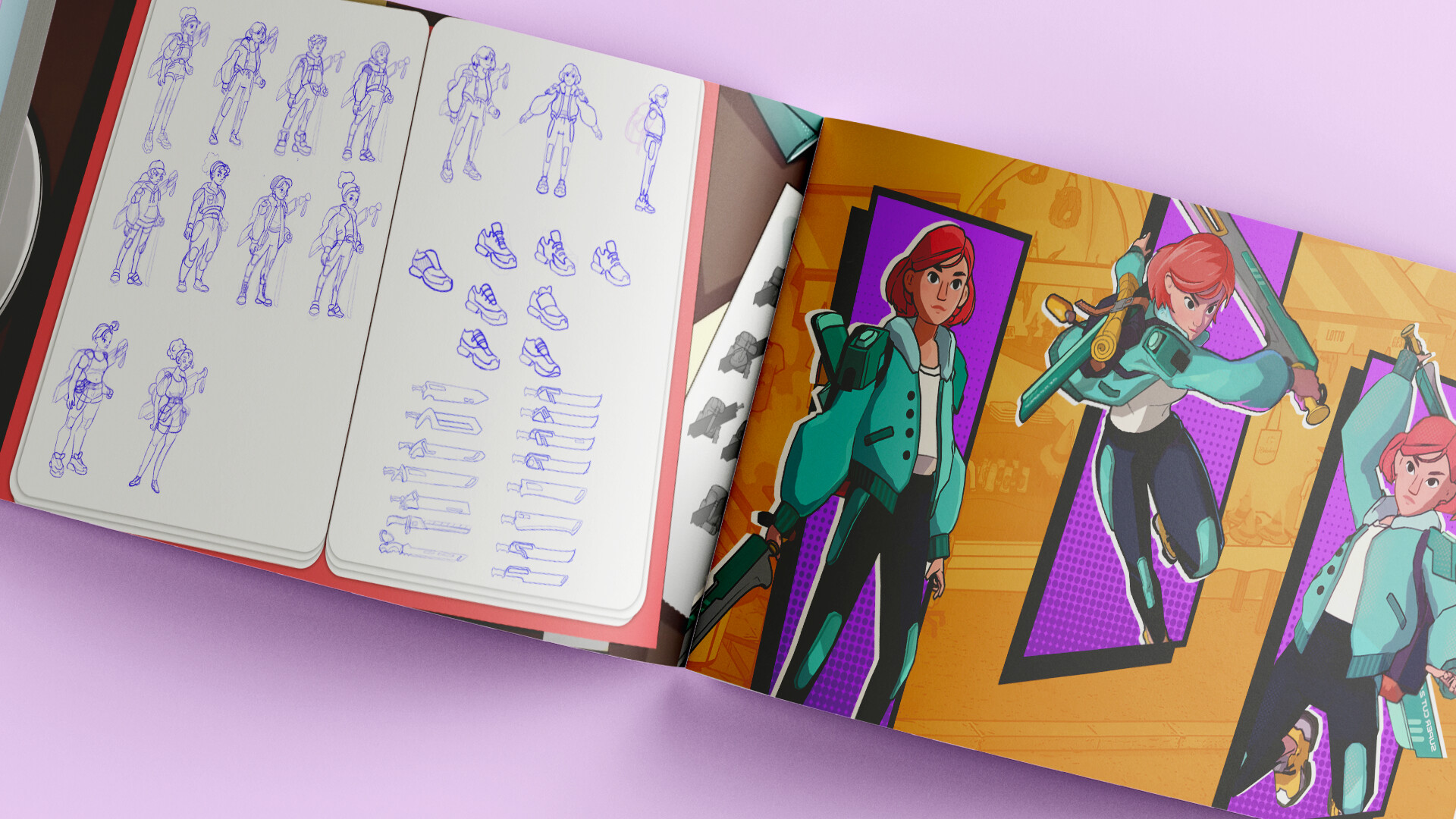 Dungeons of Hinterberg - The Slayer's Guide Artbook screenshot 3