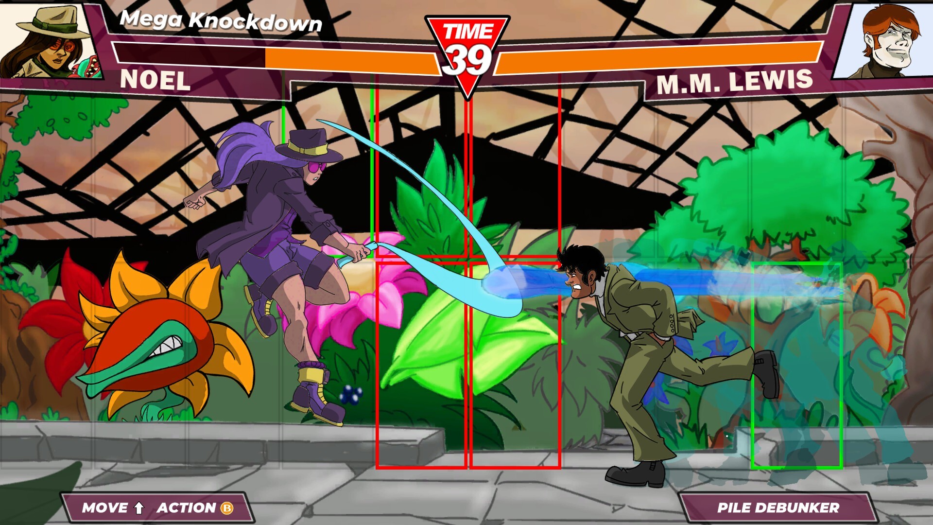 Mega Knockdown - Supporter Colors screenshot 2