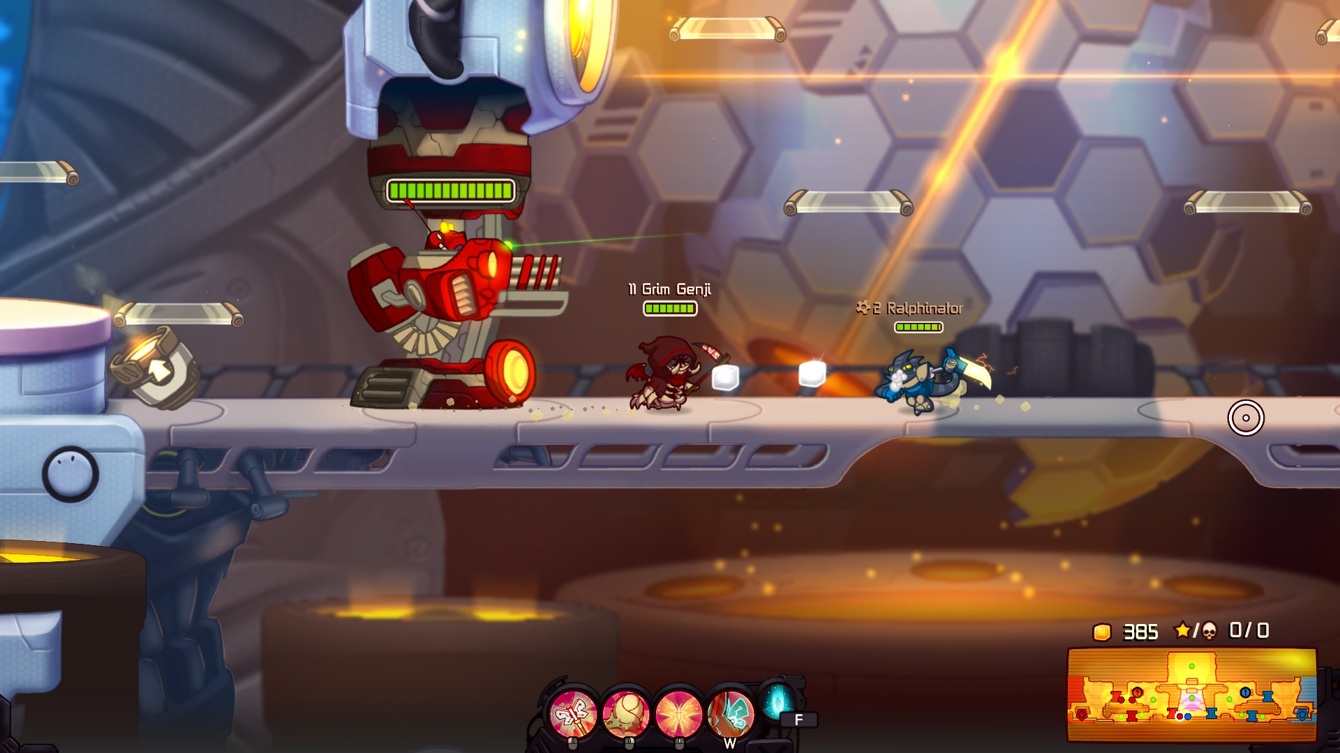 Awesomenauts - Grim Genji screenshot 2