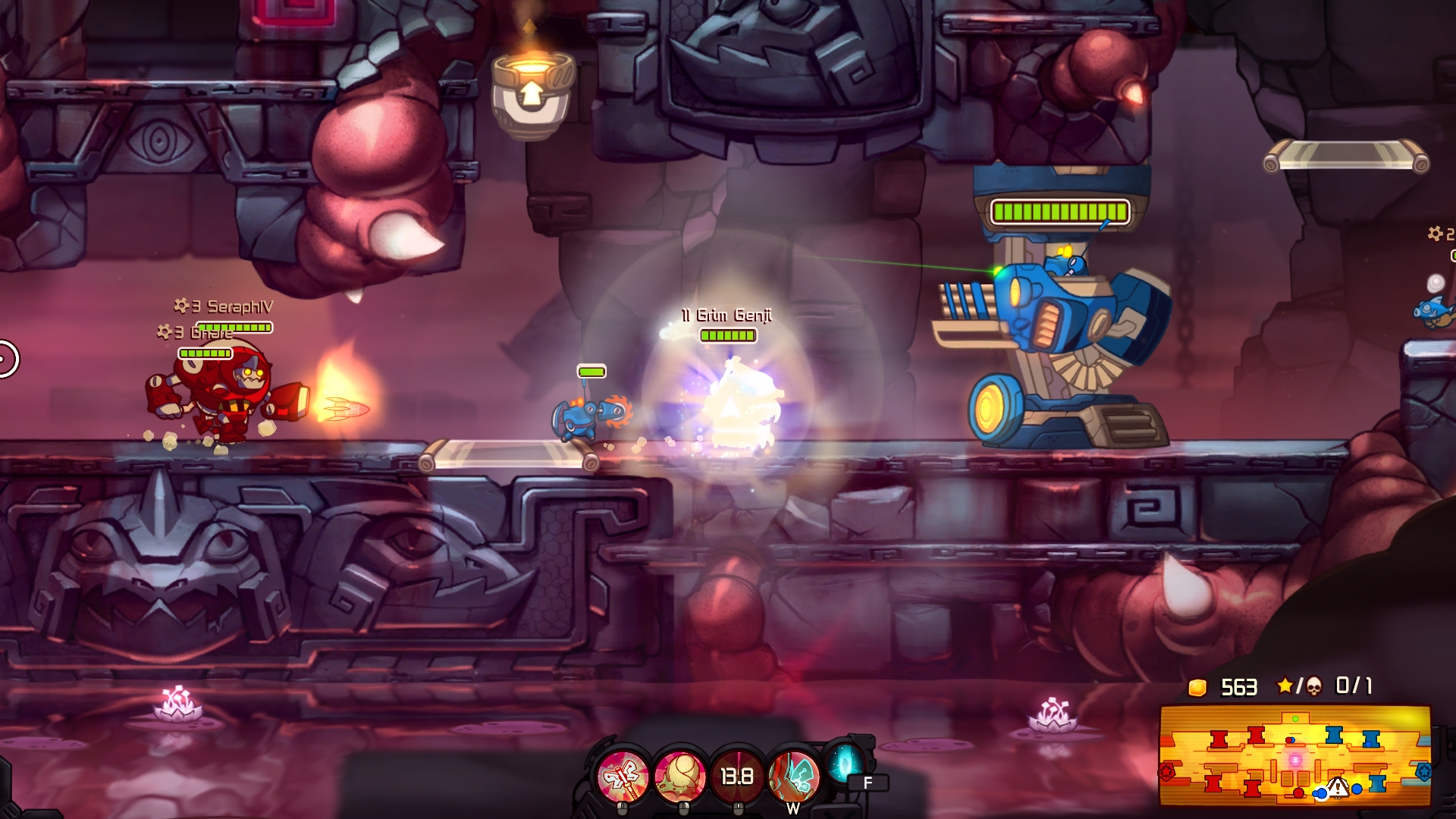 Awesomenauts - Grim Genji screenshot 6