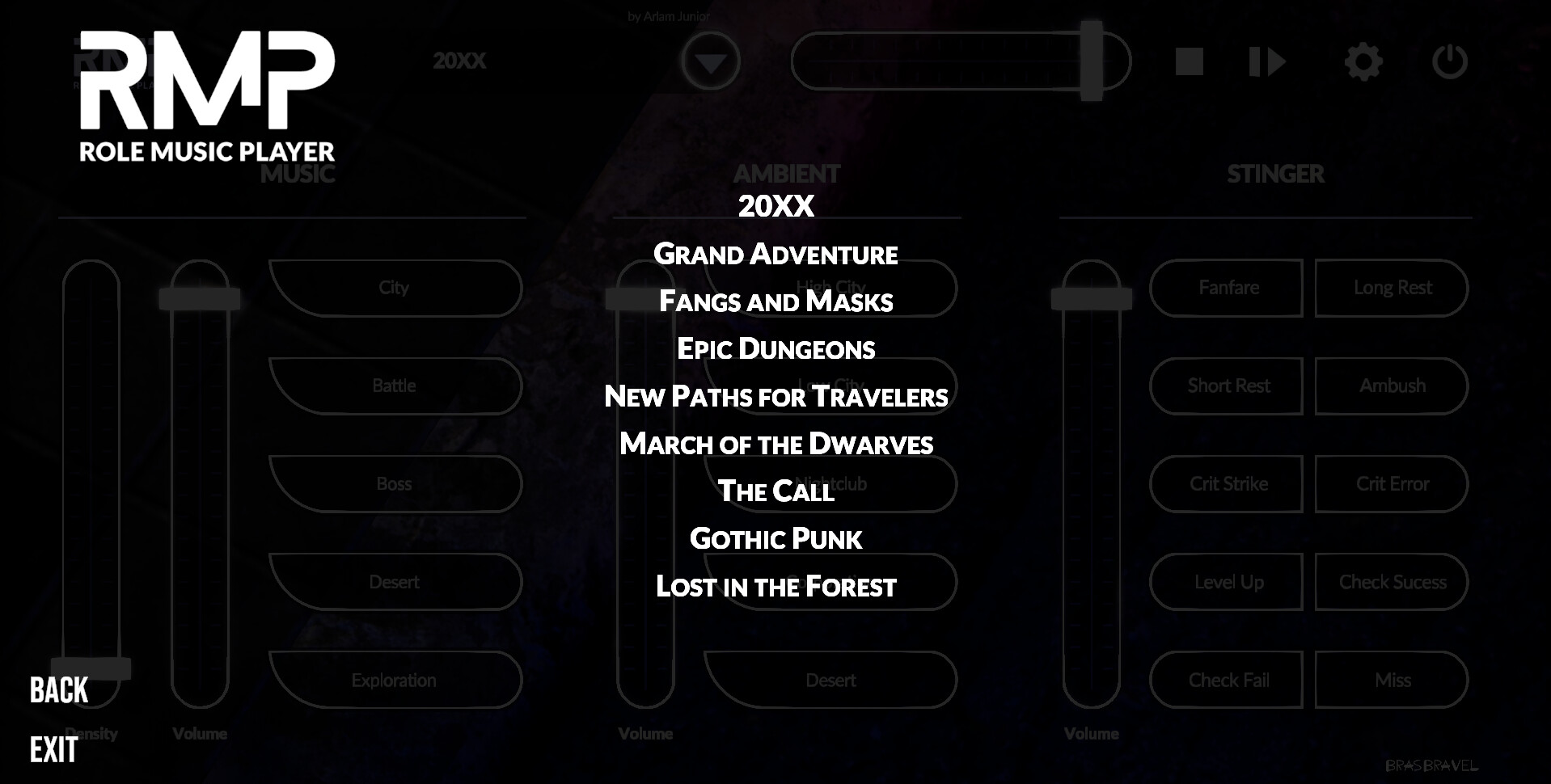 Role Music Player screenshot 1