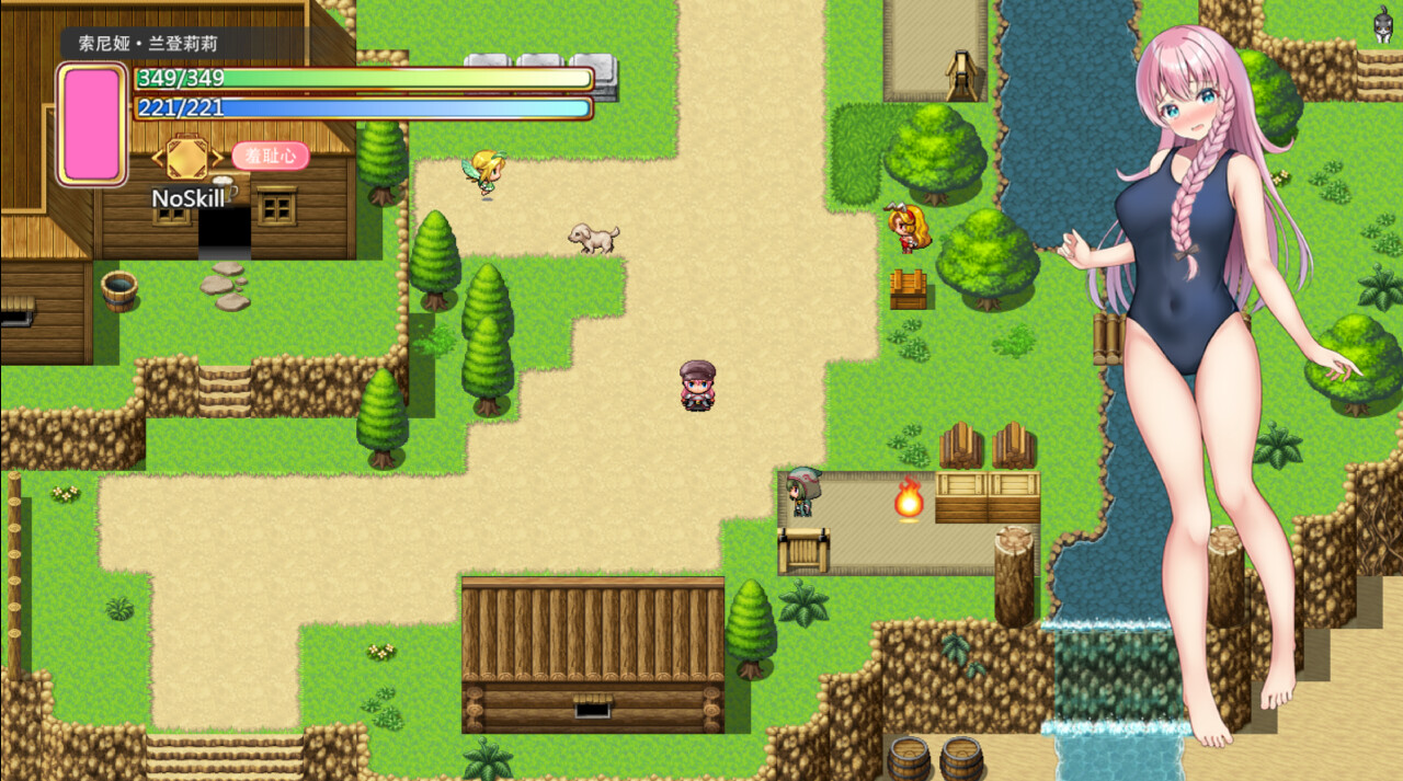 Steam 上的前辈与不可思议之岛