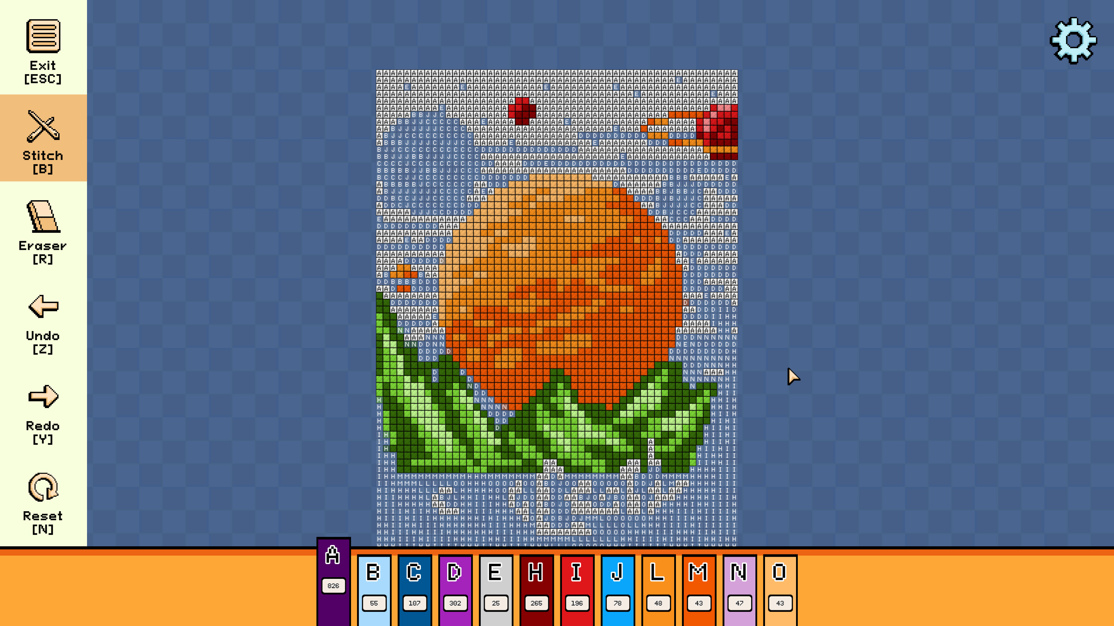 Pixel Cross Stitch Color by Number screenshot 3