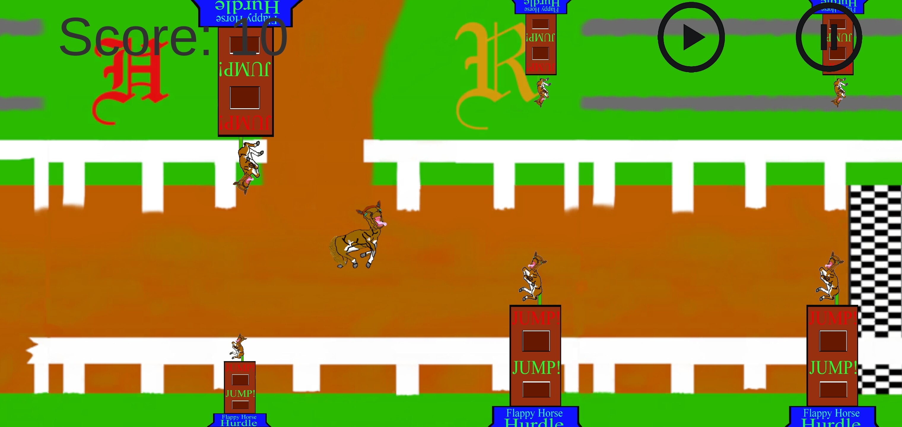 Flappy Horse screenshot 2