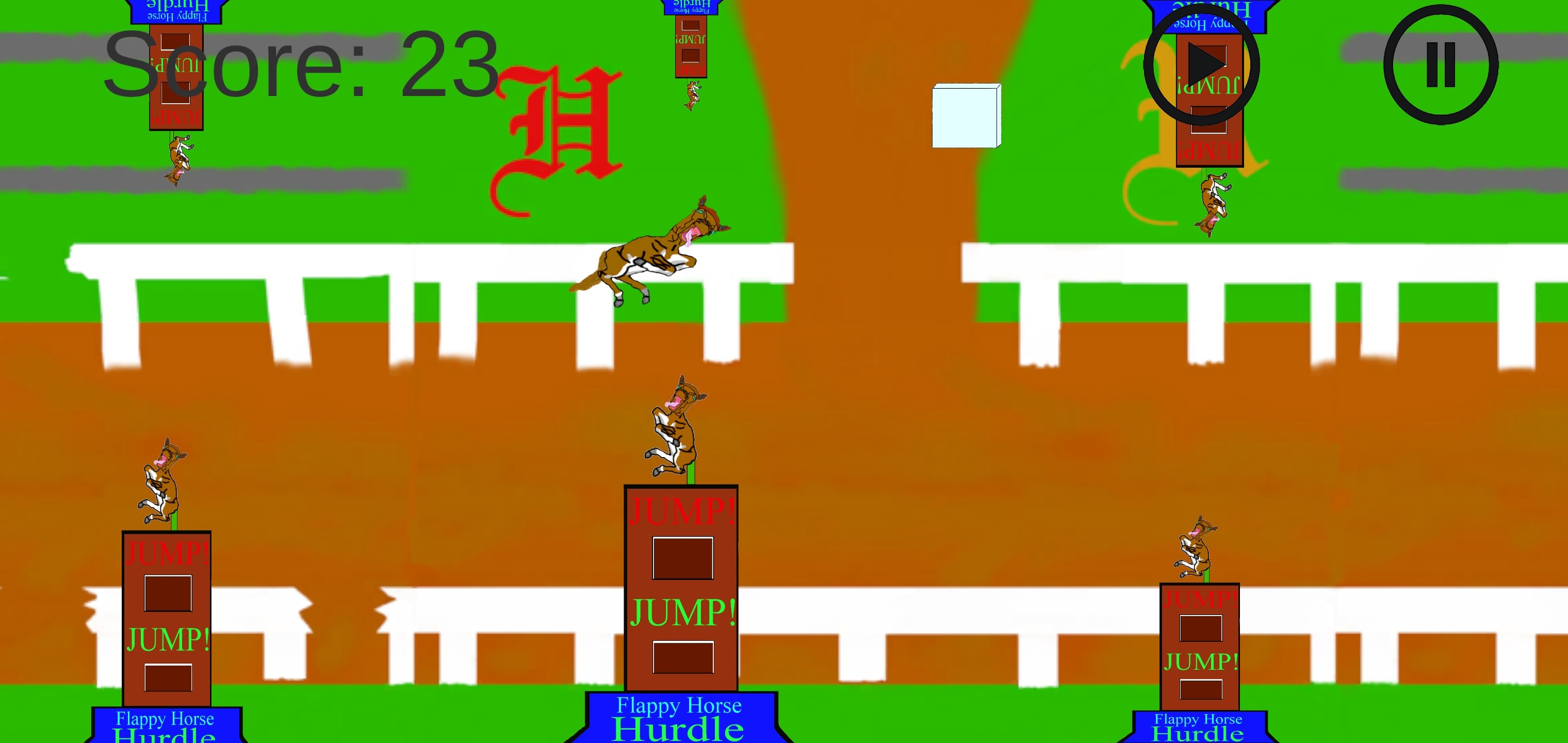 Flappy Horse screenshot 1
