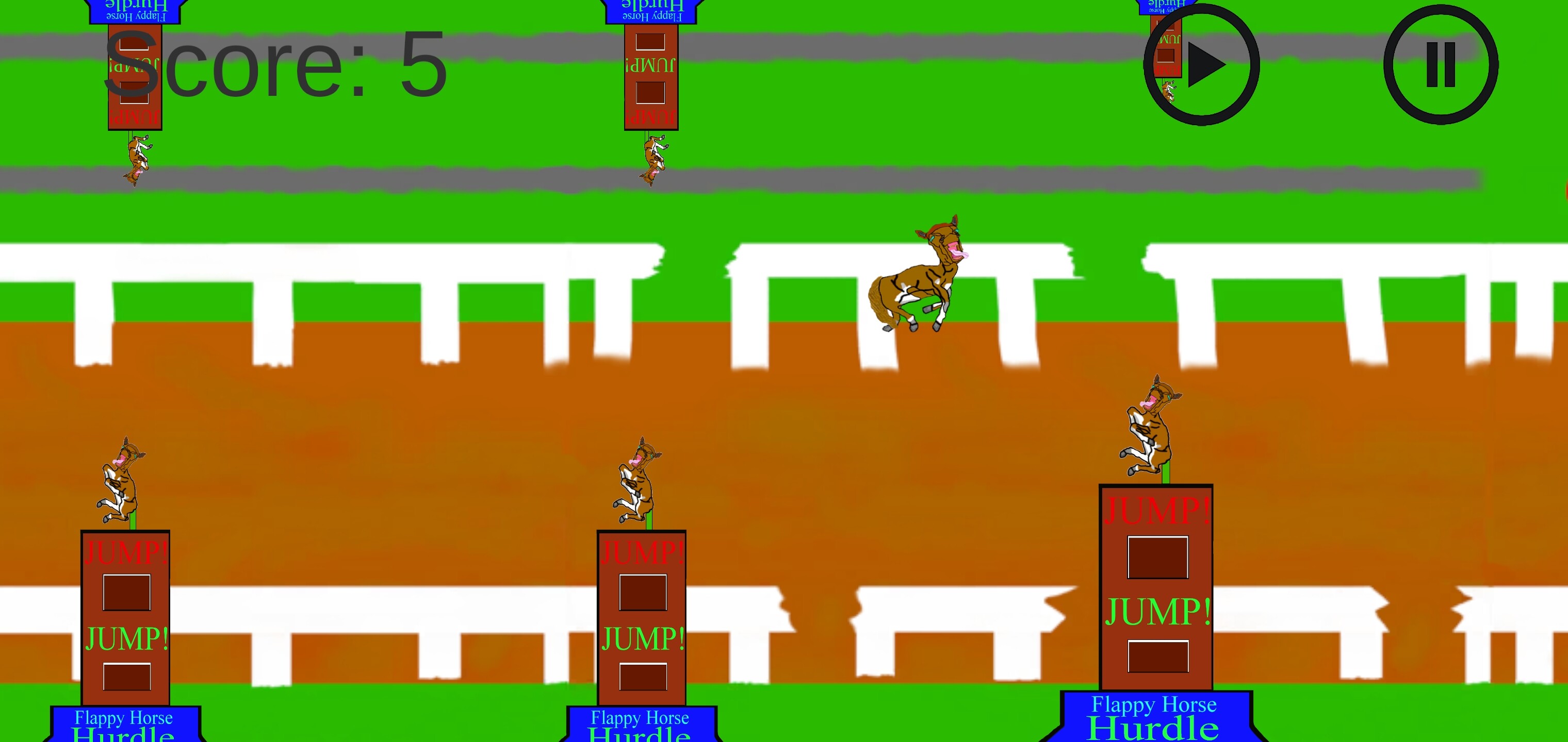 Flappy Horse screenshot 4