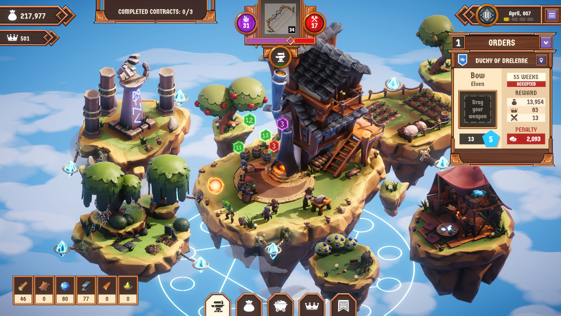 Magic Forge Map Économisez 28 % sur Magic Forge Tycoon & The Executive sur Steam