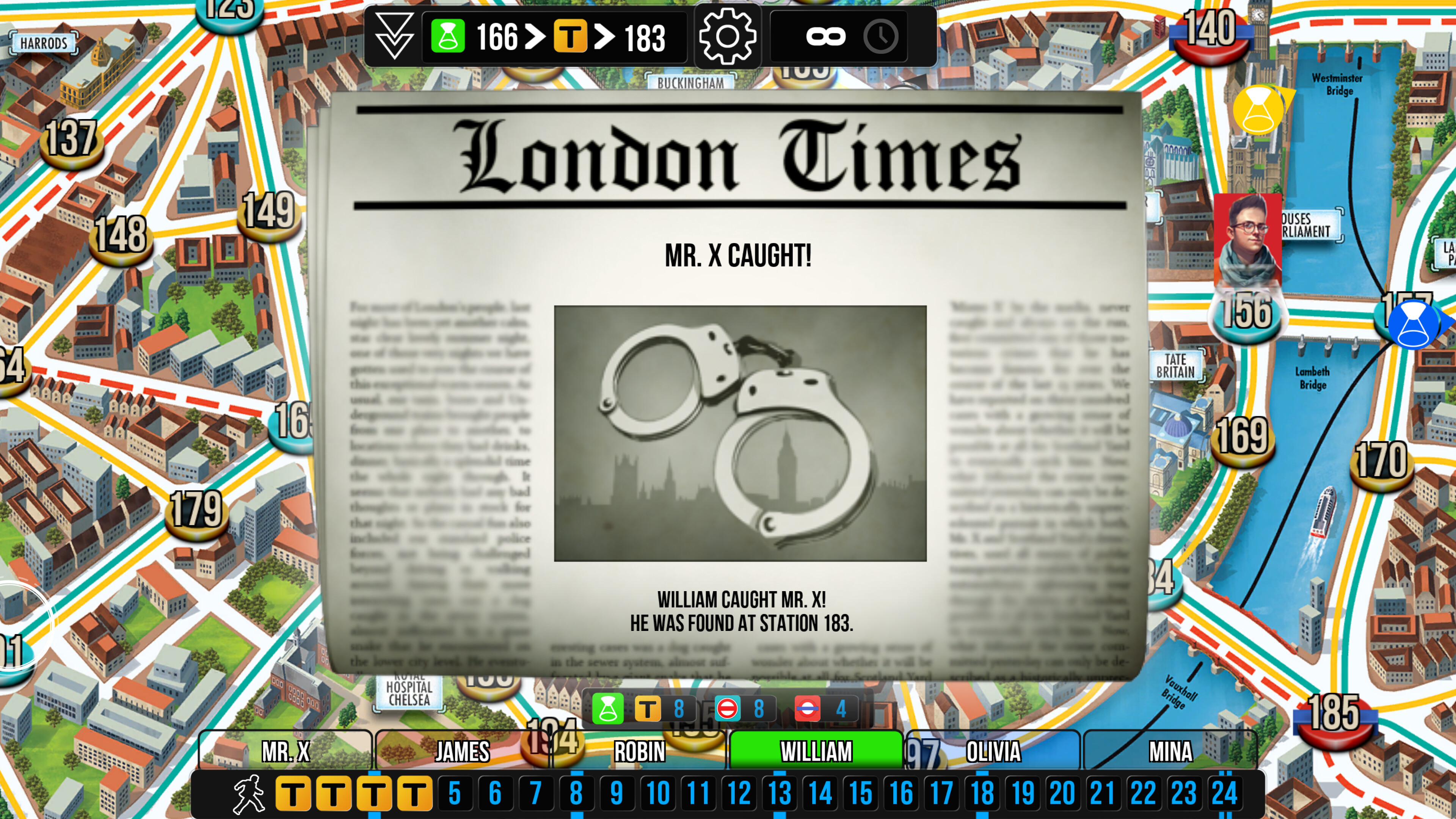 Scotland Yard screenshot 10