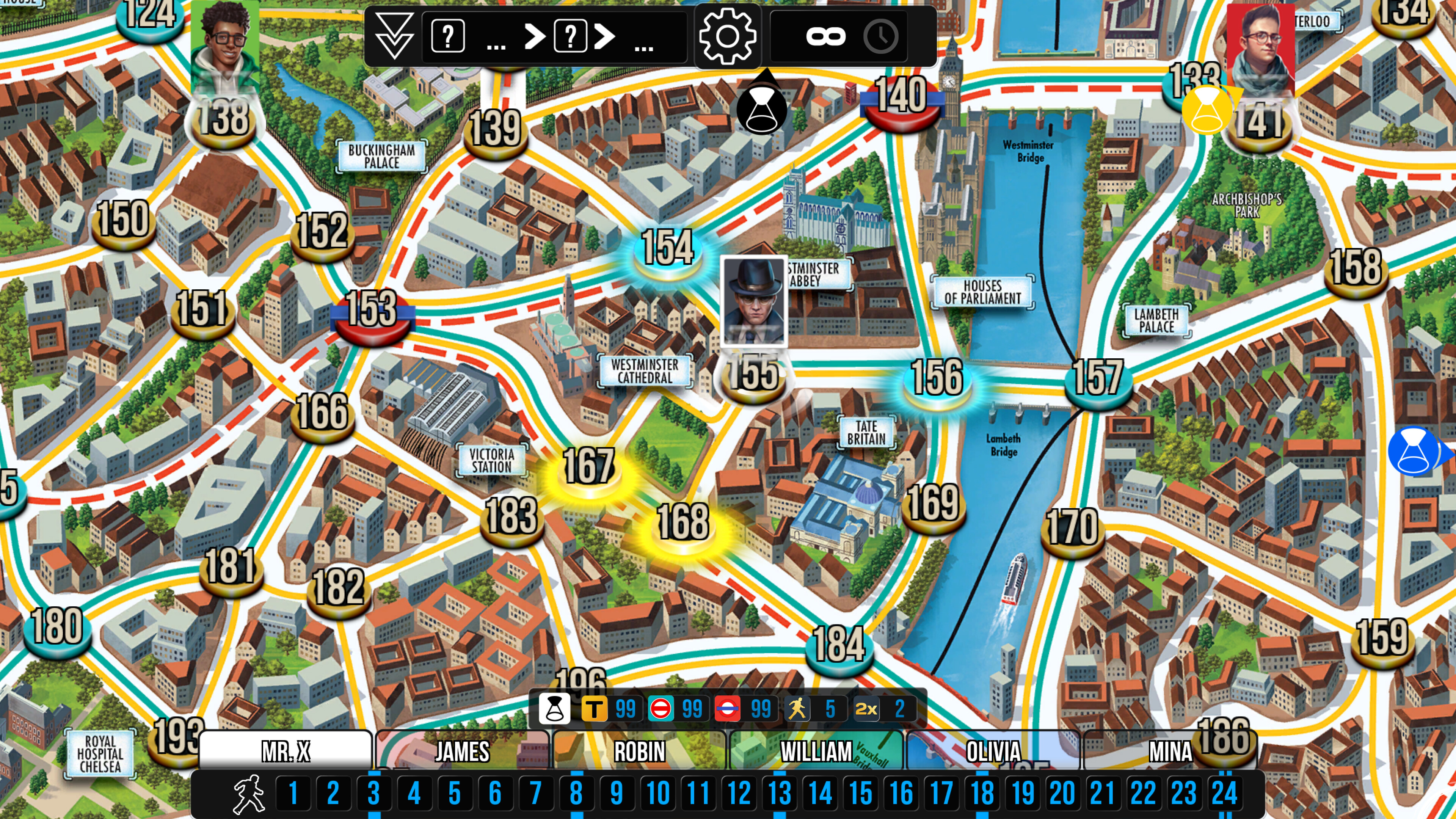 Scotland Yard screenshot 8