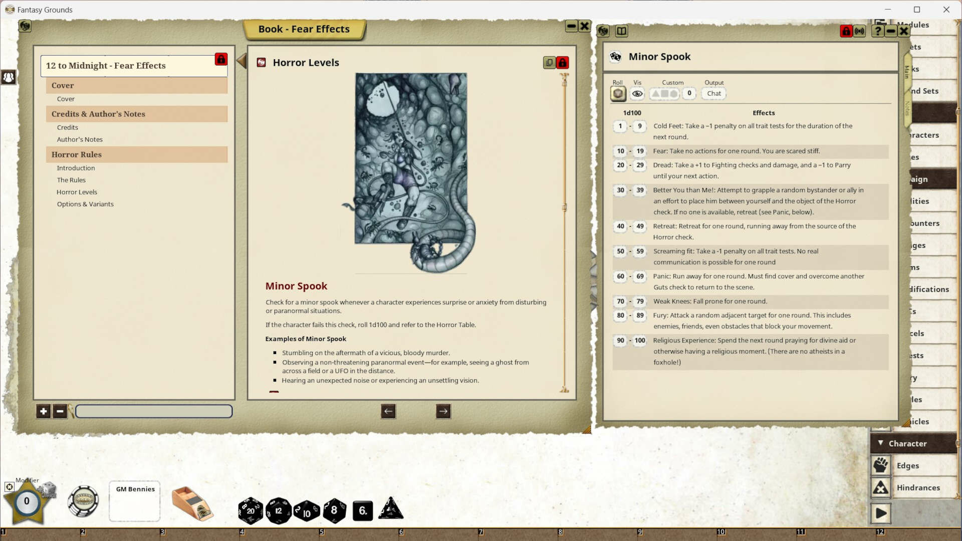 Fantasy Grounds - Fear Effects screenshot 5