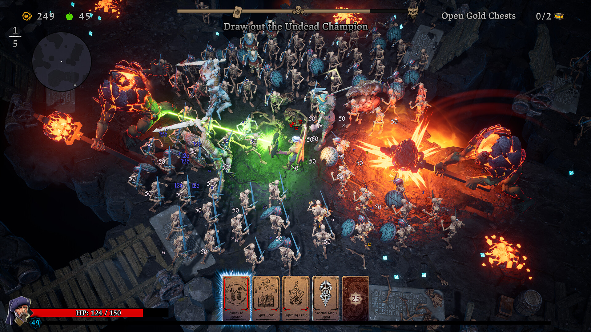 Hand of Fate Hordes gameplay screenshot 1