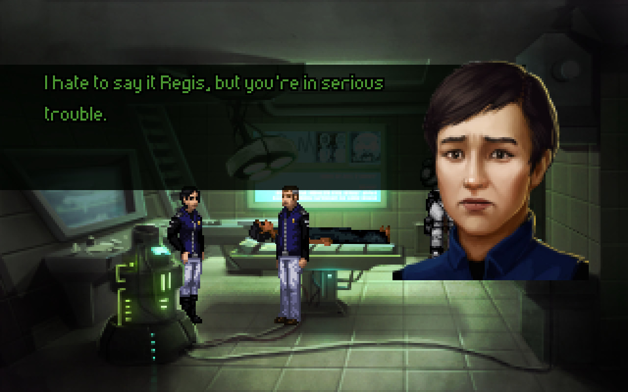 Technobabylon screenshot 10