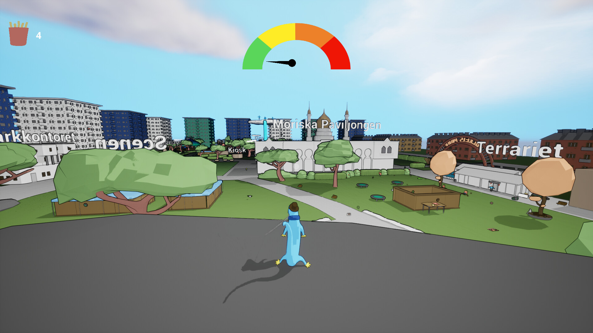 Turbo Lizard screenshot 1