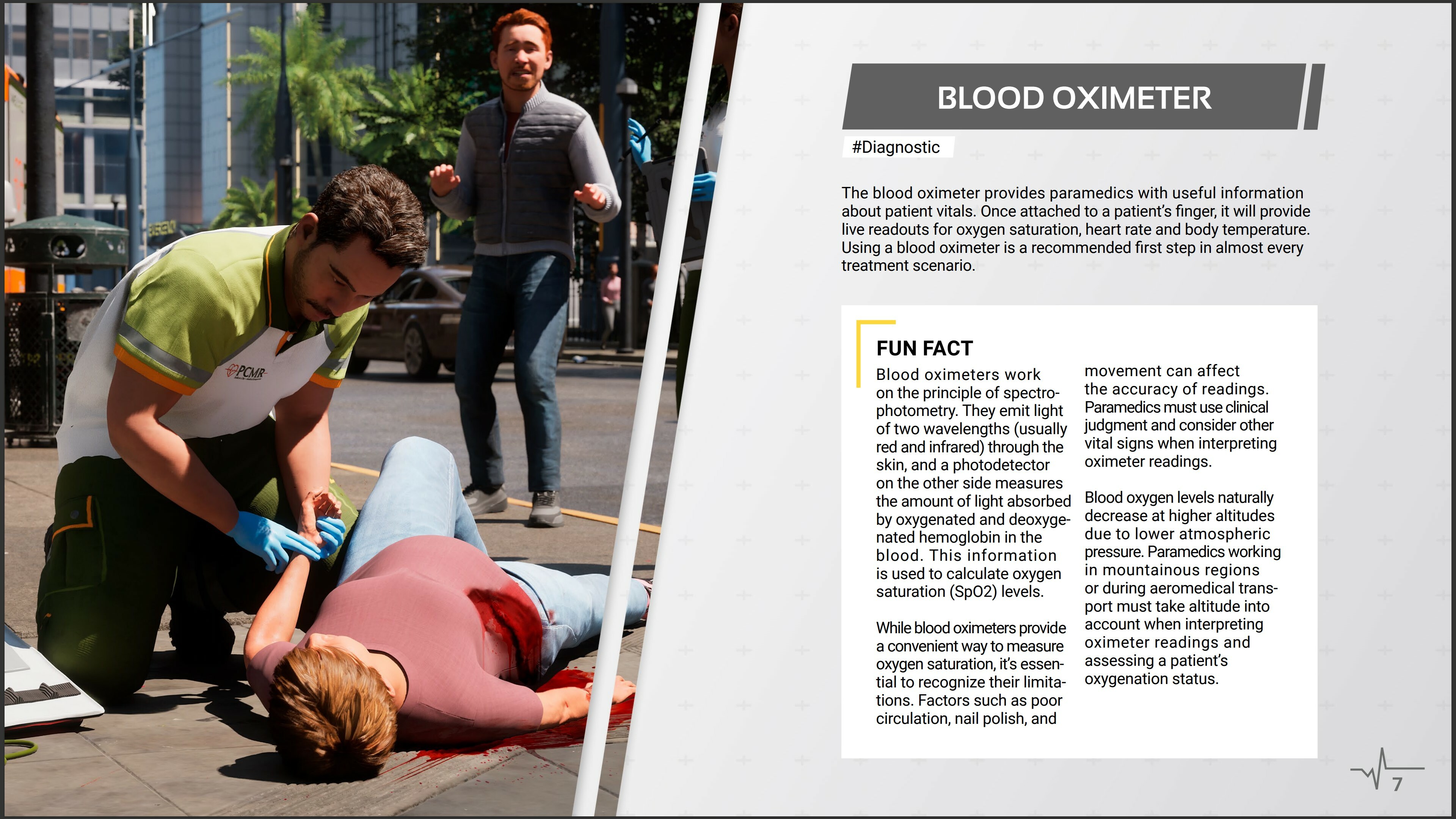 Ambulance Life - Paramedic Handbook Dev’s cut screenshot 1