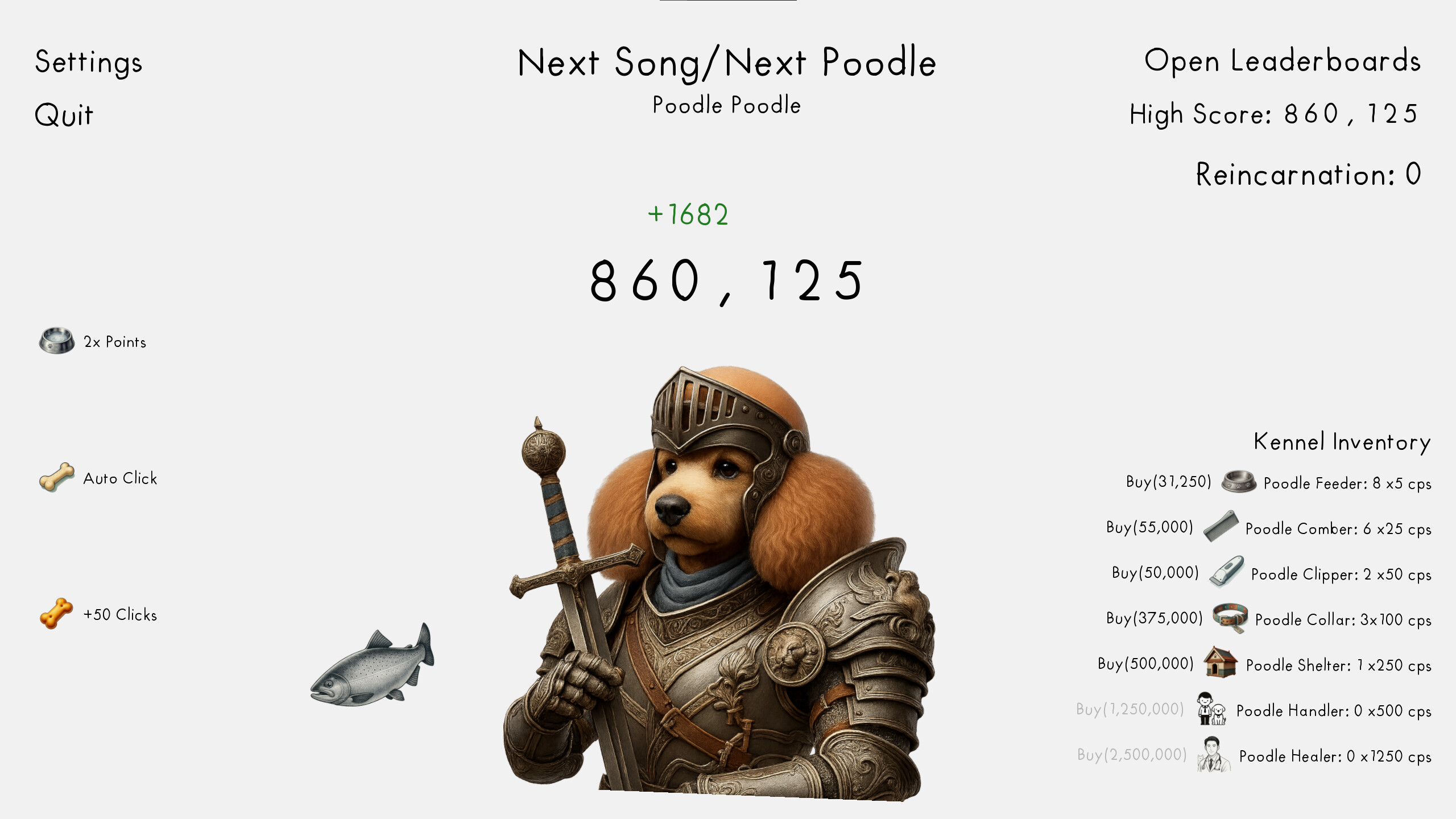 Poodle Clicker screenshot 2
