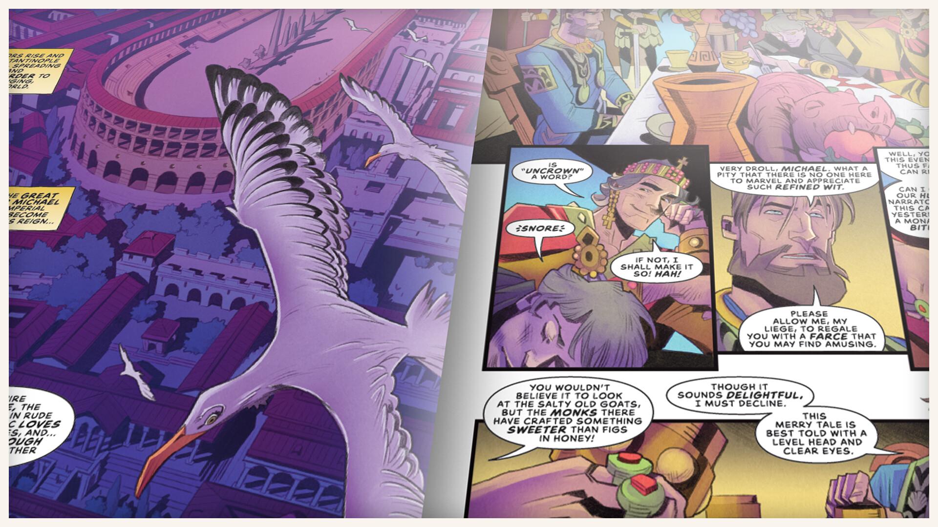 Crusader Kings III: Many Roads to Power - Comic Book screenshot 1