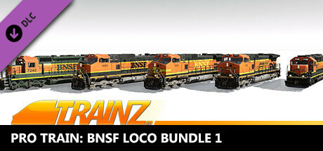 Trainz Plus DLC - Pro Train: BNSF Loco Bundle 1: Titelbild