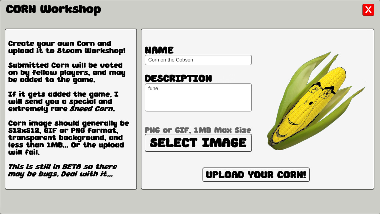 CORN screenshot 5