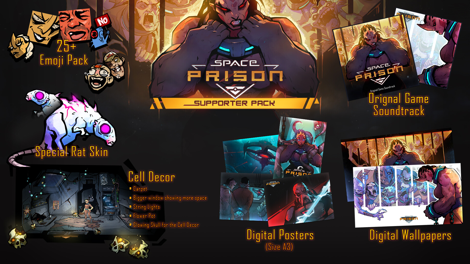 Space Prison - Supporter Pack screenshot 1