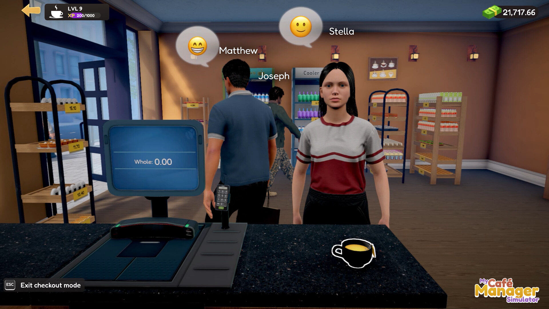 My Café Manager Simulator screenshot 1