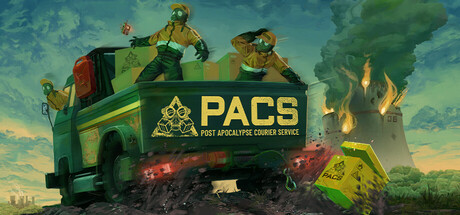 PACS - Post Apocalypse Courier Service: Co-op Delivery Simulator — Steam header