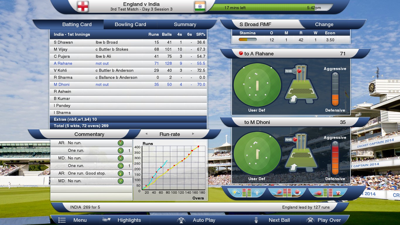 Cricket Captain 2014 screenshot 6