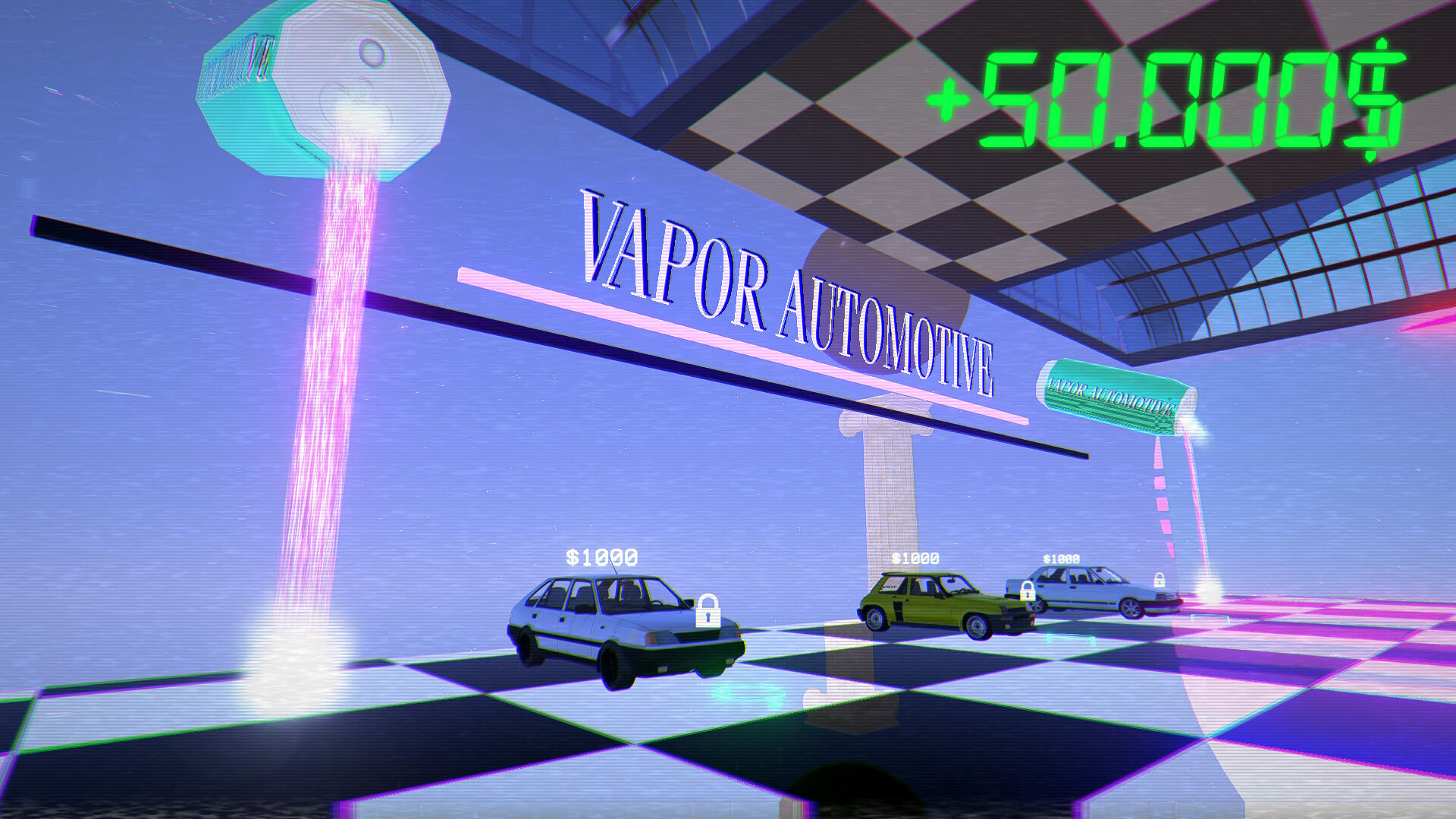 Retrowave World - Cash 50k screenshot 1