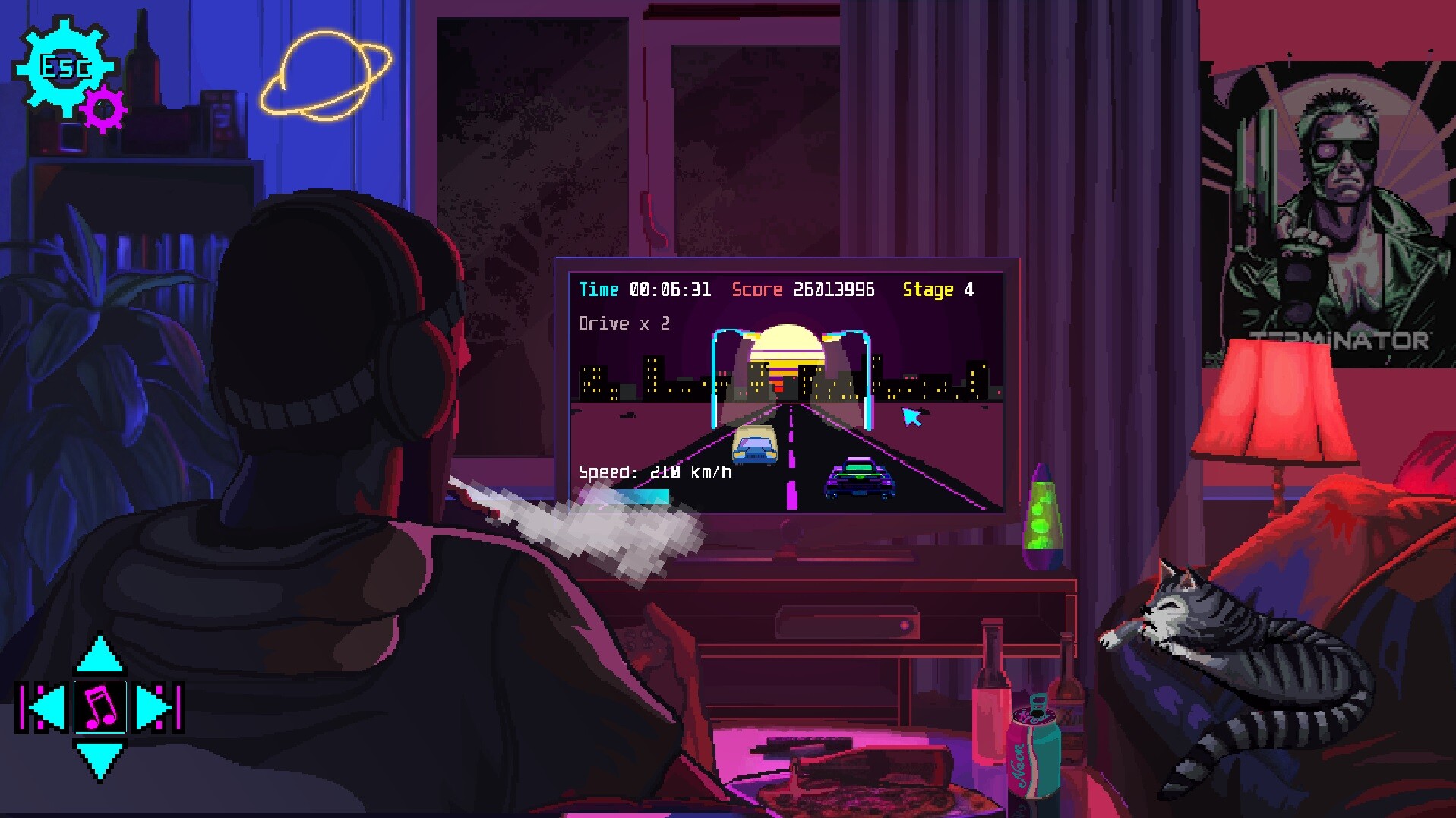 Neon Doomer 85 screenshot 2