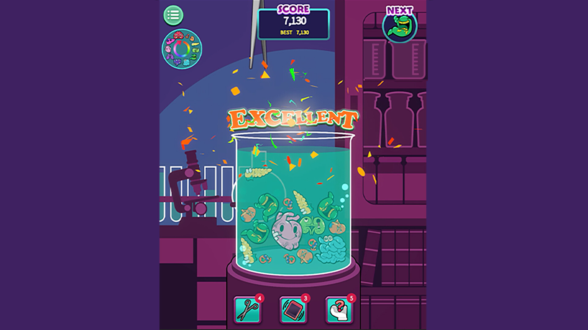 臓器ゲーム-MergePuzzle- screenshot 4
