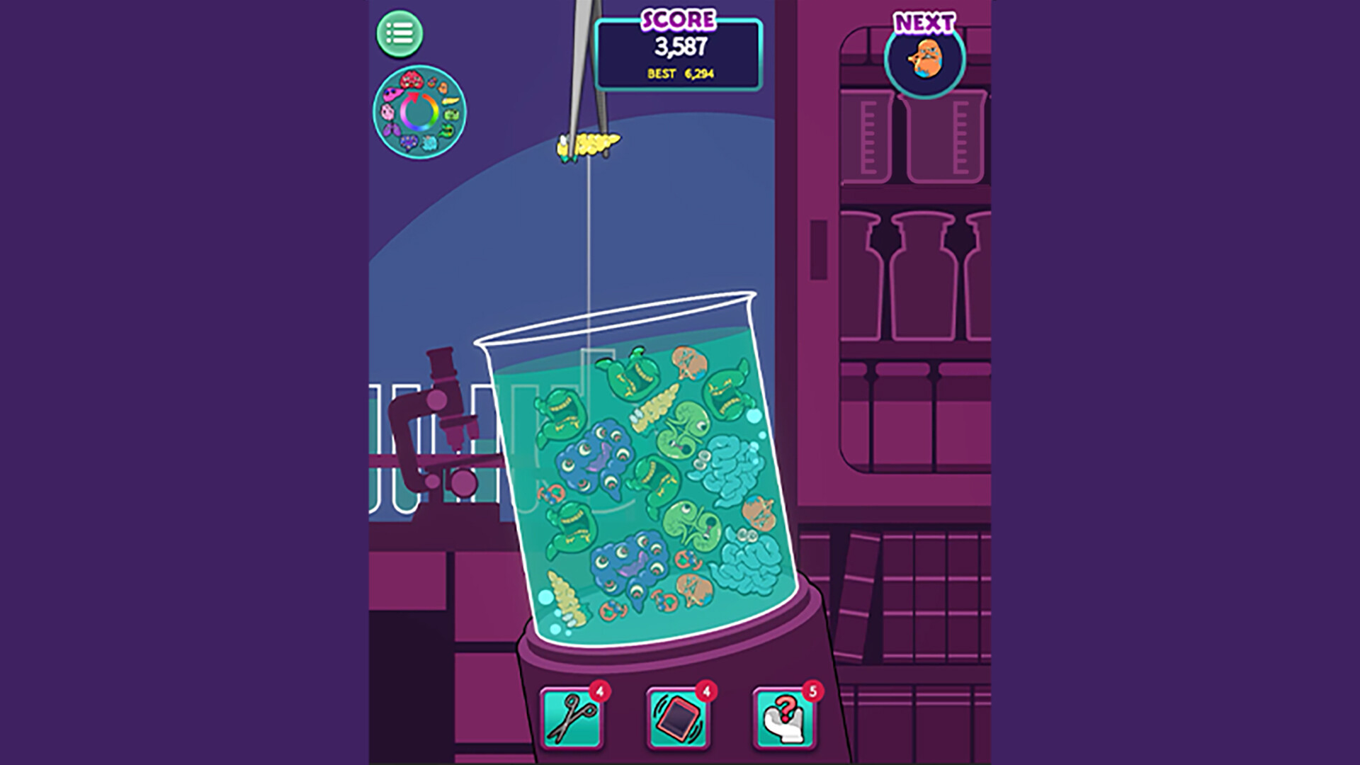 臓器ゲーム-MergePuzzle- screenshot 3