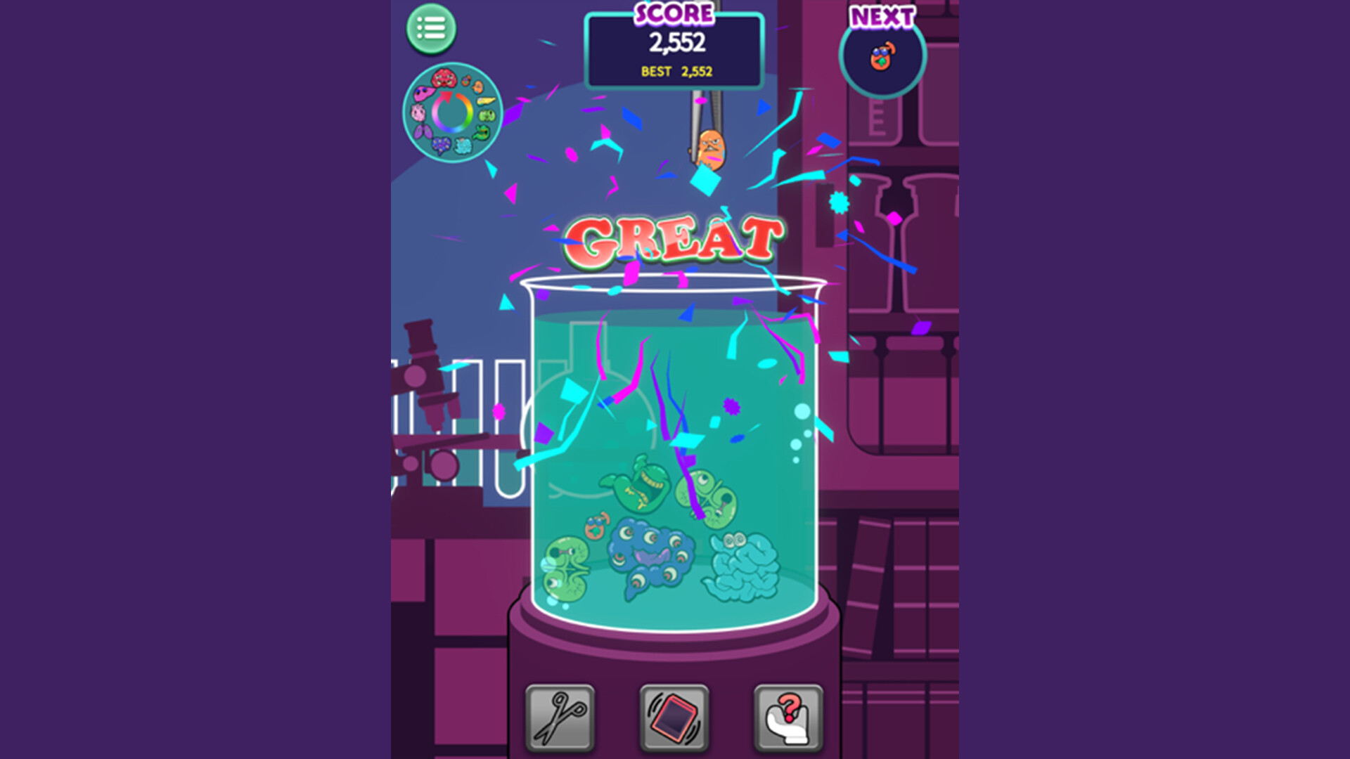 臓器ゲーム-MergePuzzle- screenshot 2