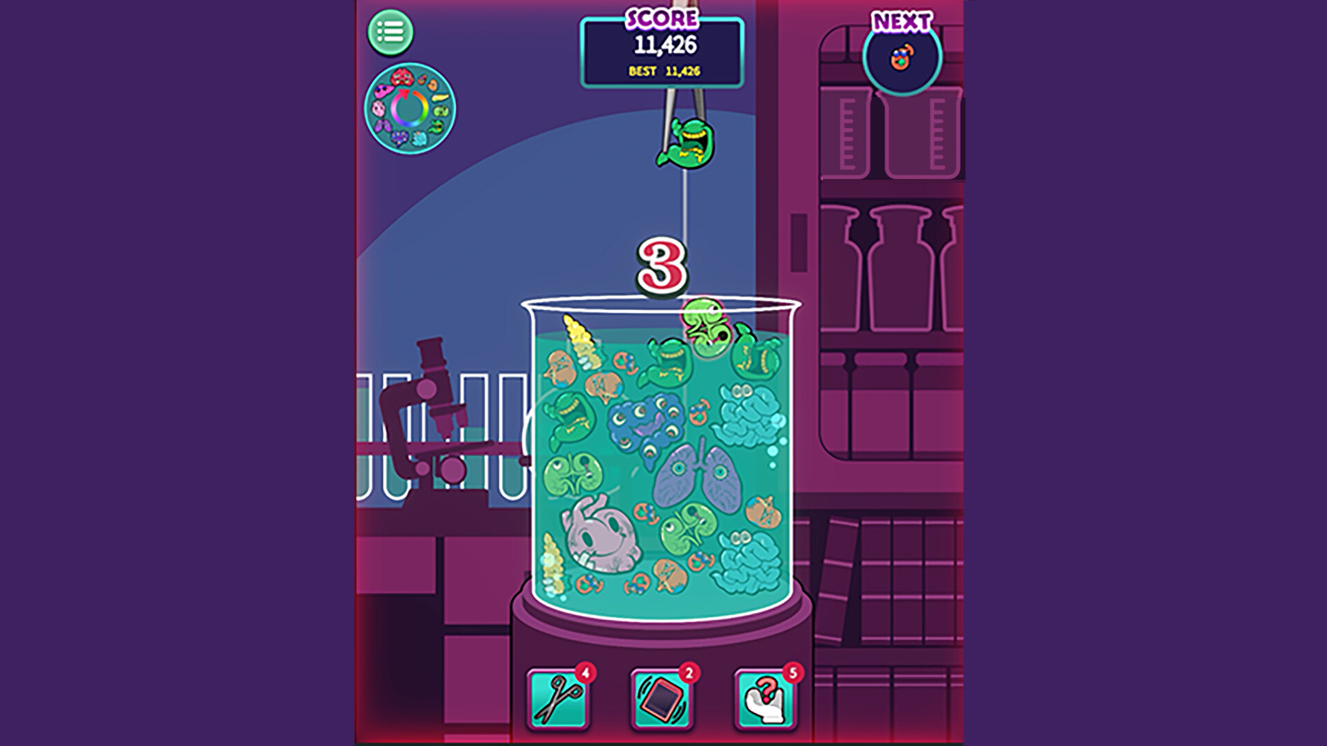臓器ゲーム-MergePuzzle- screenshot 5