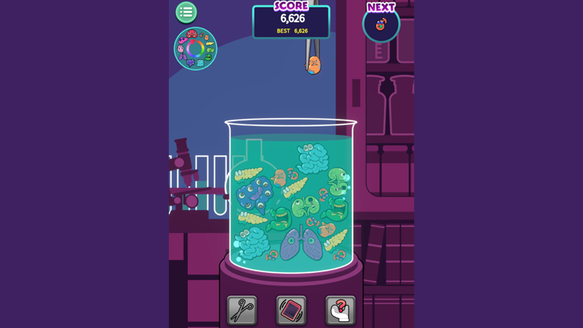 臓器ゲーム-MergePuzzle- screenshot 1