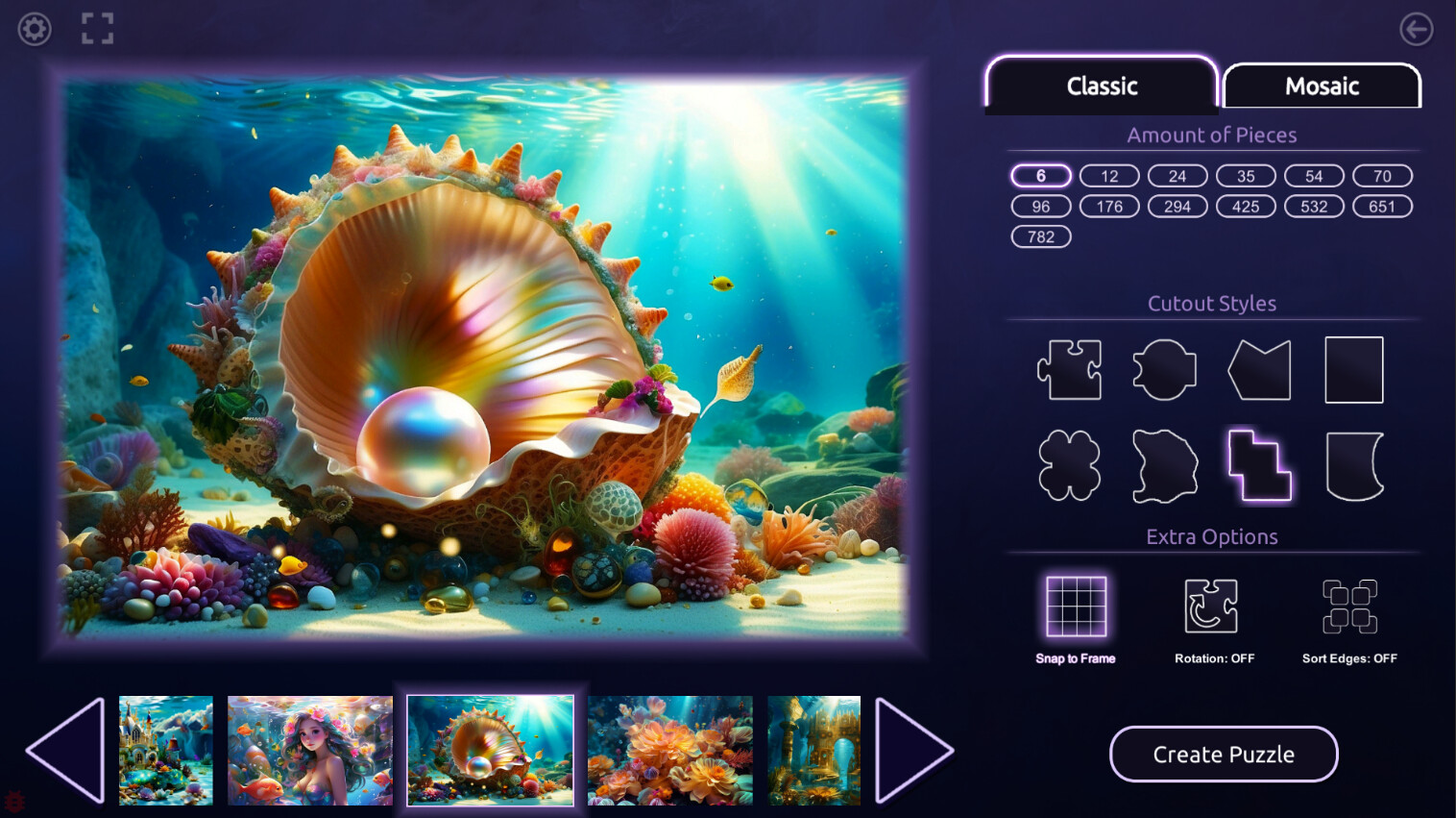 Master of Pieces © Jigsaw Puzzle DLC- Dreamy Depths screenshot 1