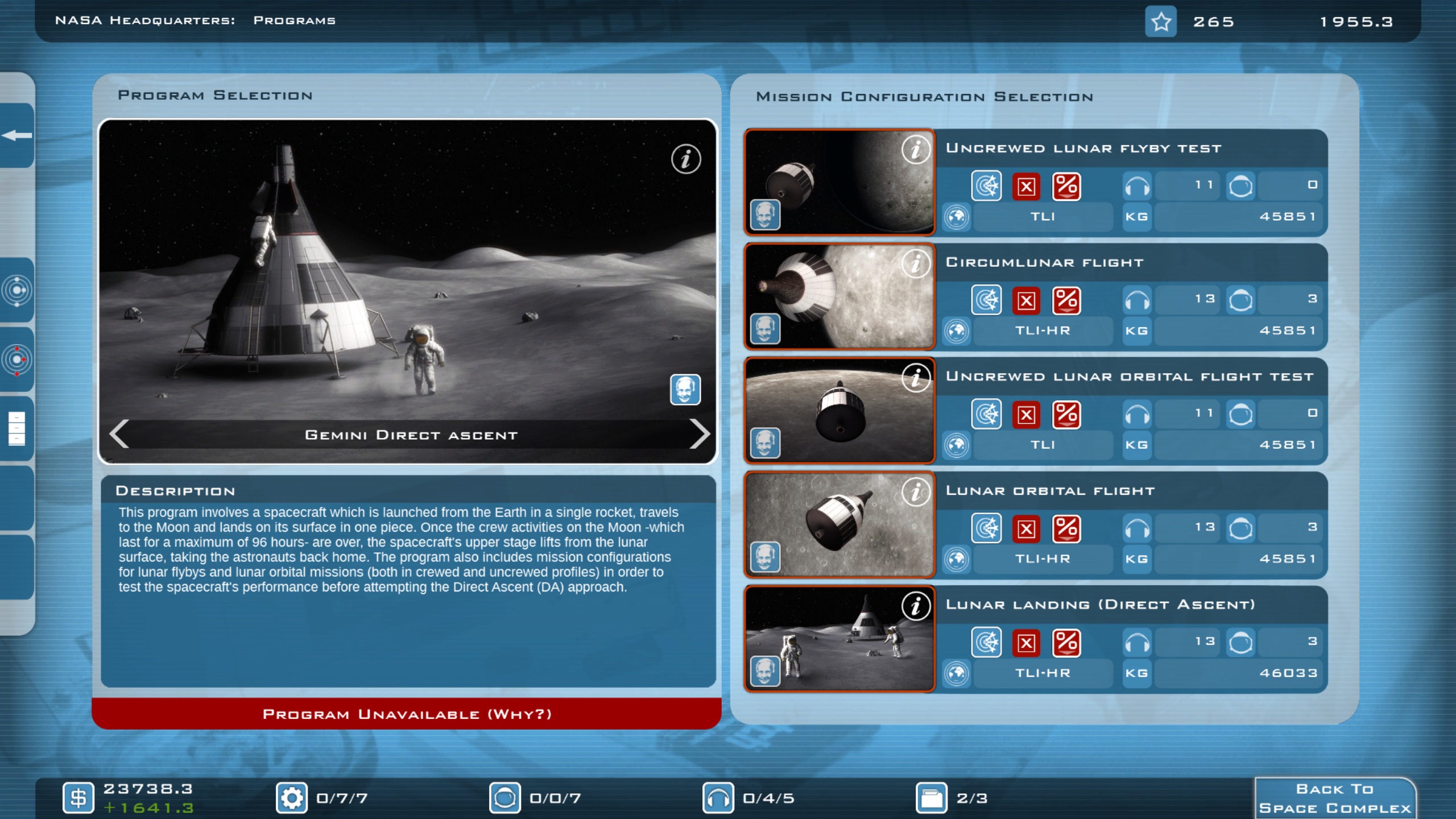Buzz Aldrin's Space Program Manager screenshot 16
