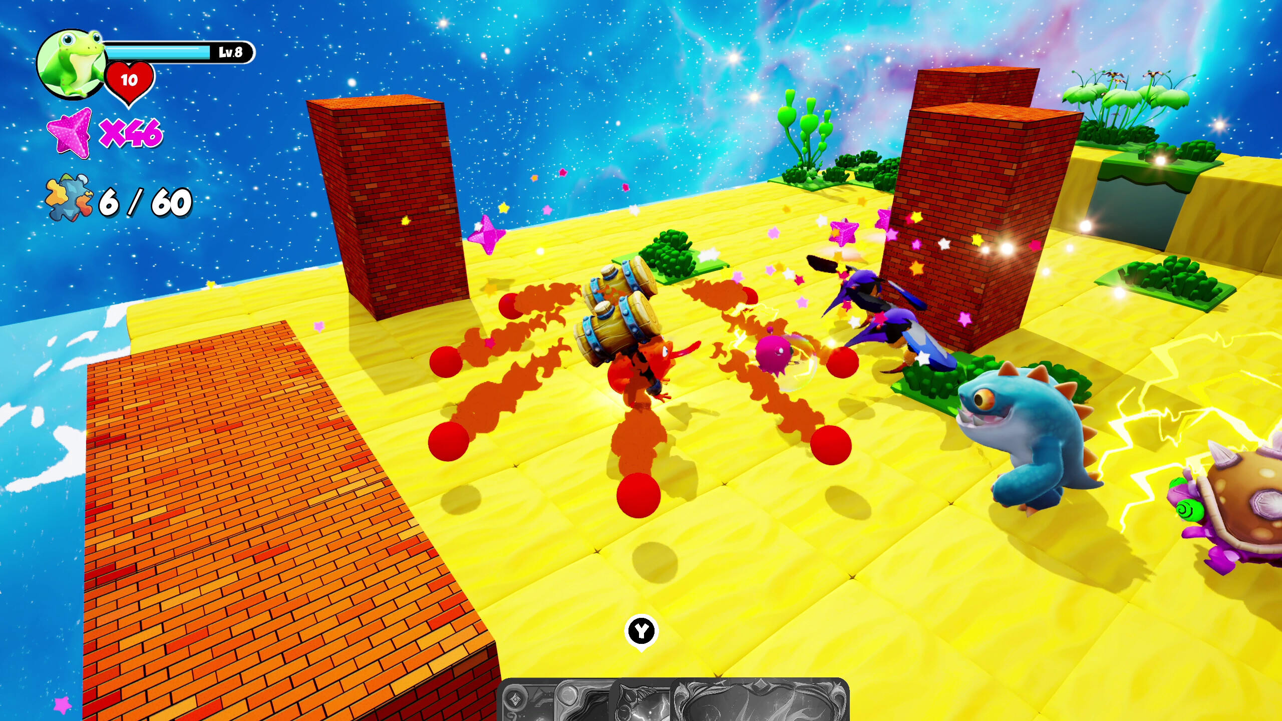 Frog Galaxy Survivor screenshot 3